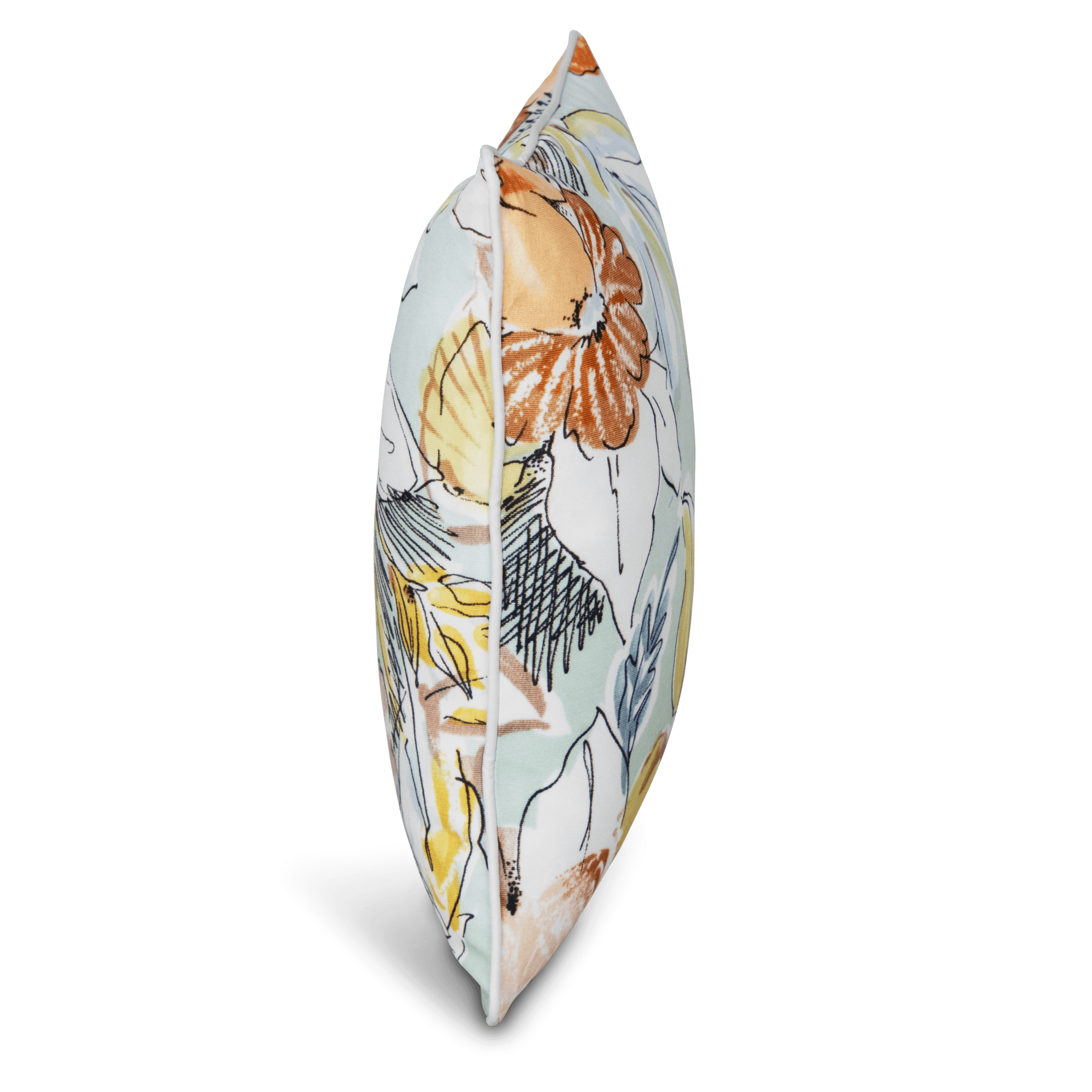 Bondi Eden - 45 x 45 cm Piped Cushion