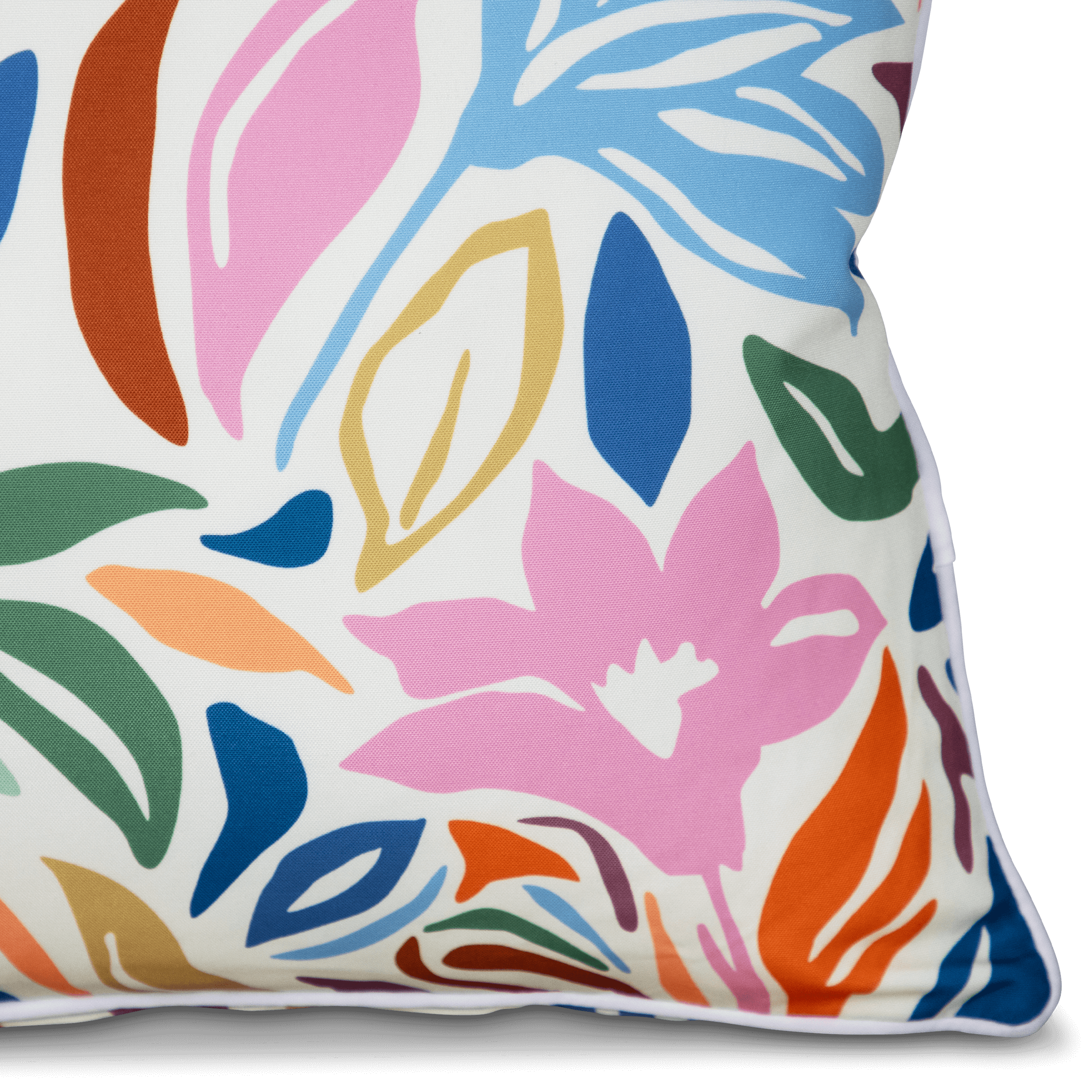 Bondi Expression - 45 x 45 cm Piped Outdoor Cushion