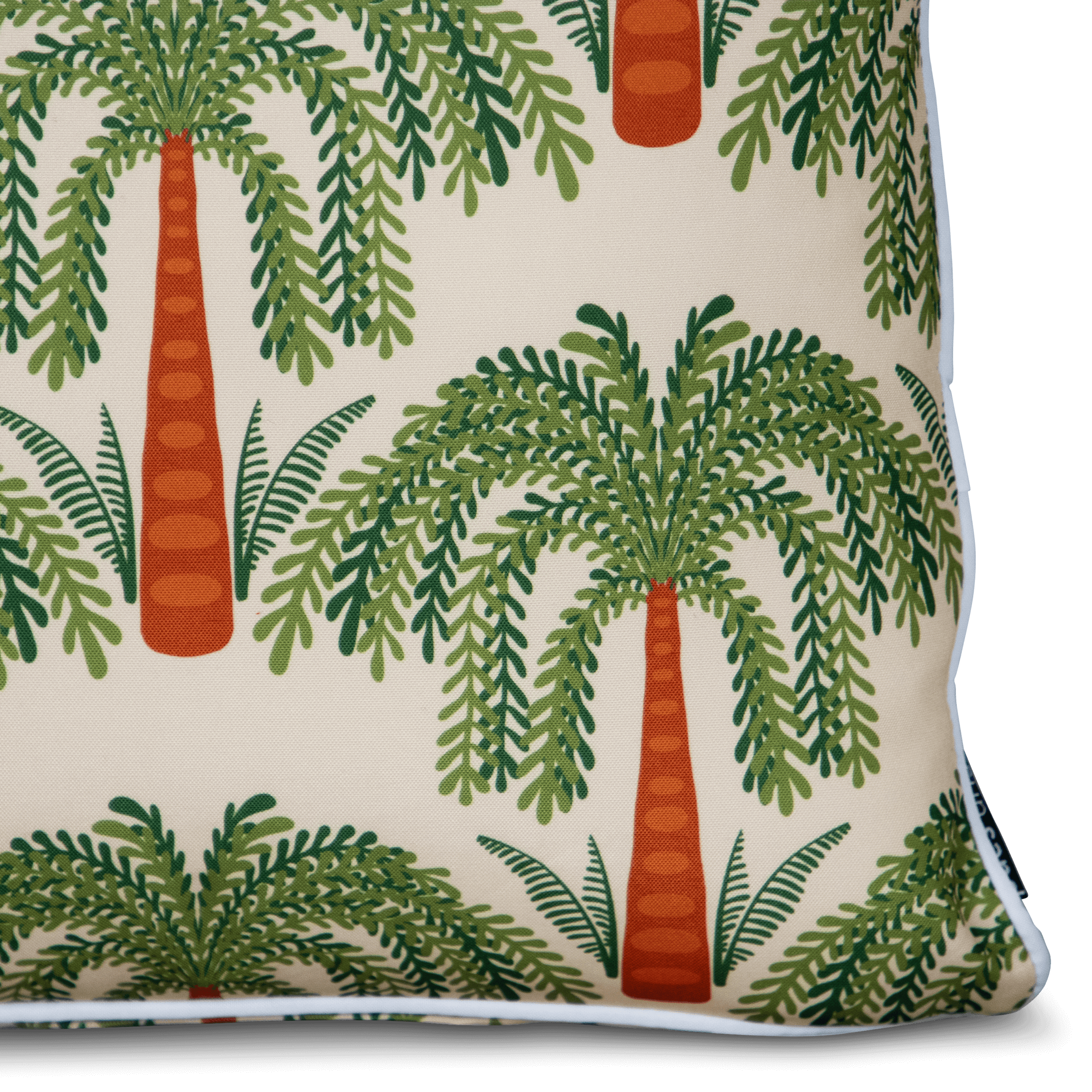 Bondi California Sunday - 45 x 45 cm Piped Outdoor Cushion