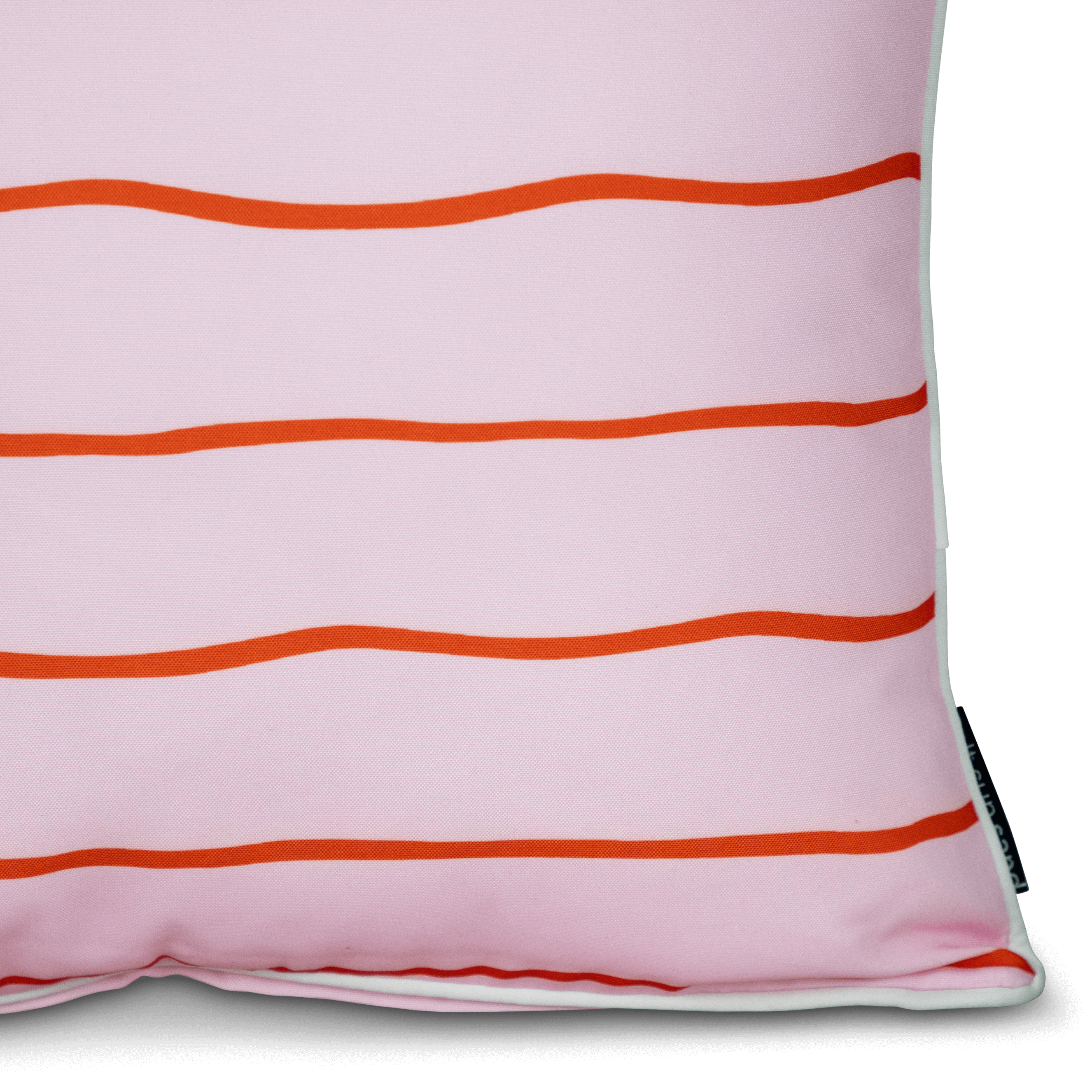 Bondi Pink Panther - 45 x 45 cm Piped Outdoor Cushion