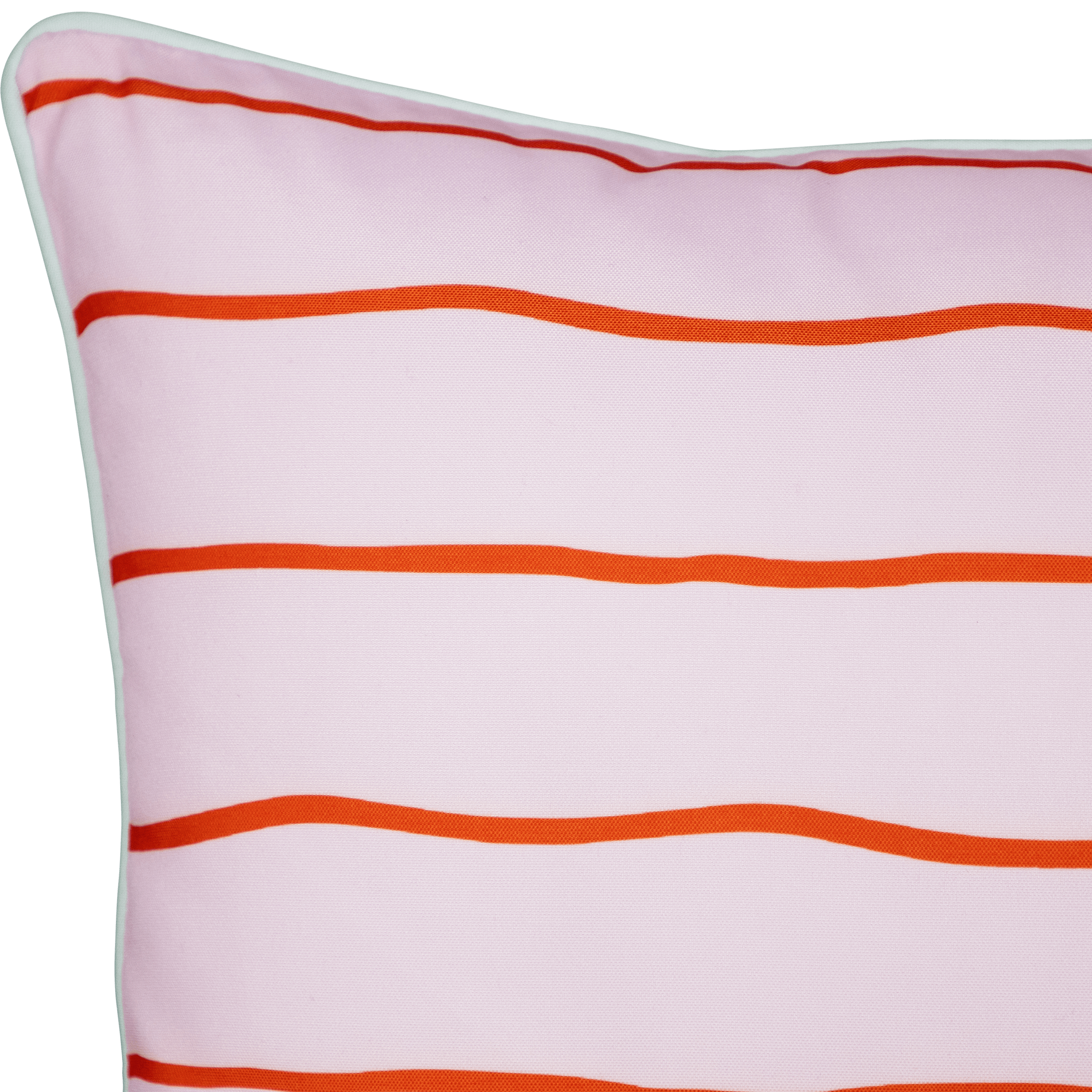 Bondi Pink Panther - 45 x 45 cm Piped Outdoor Cushion