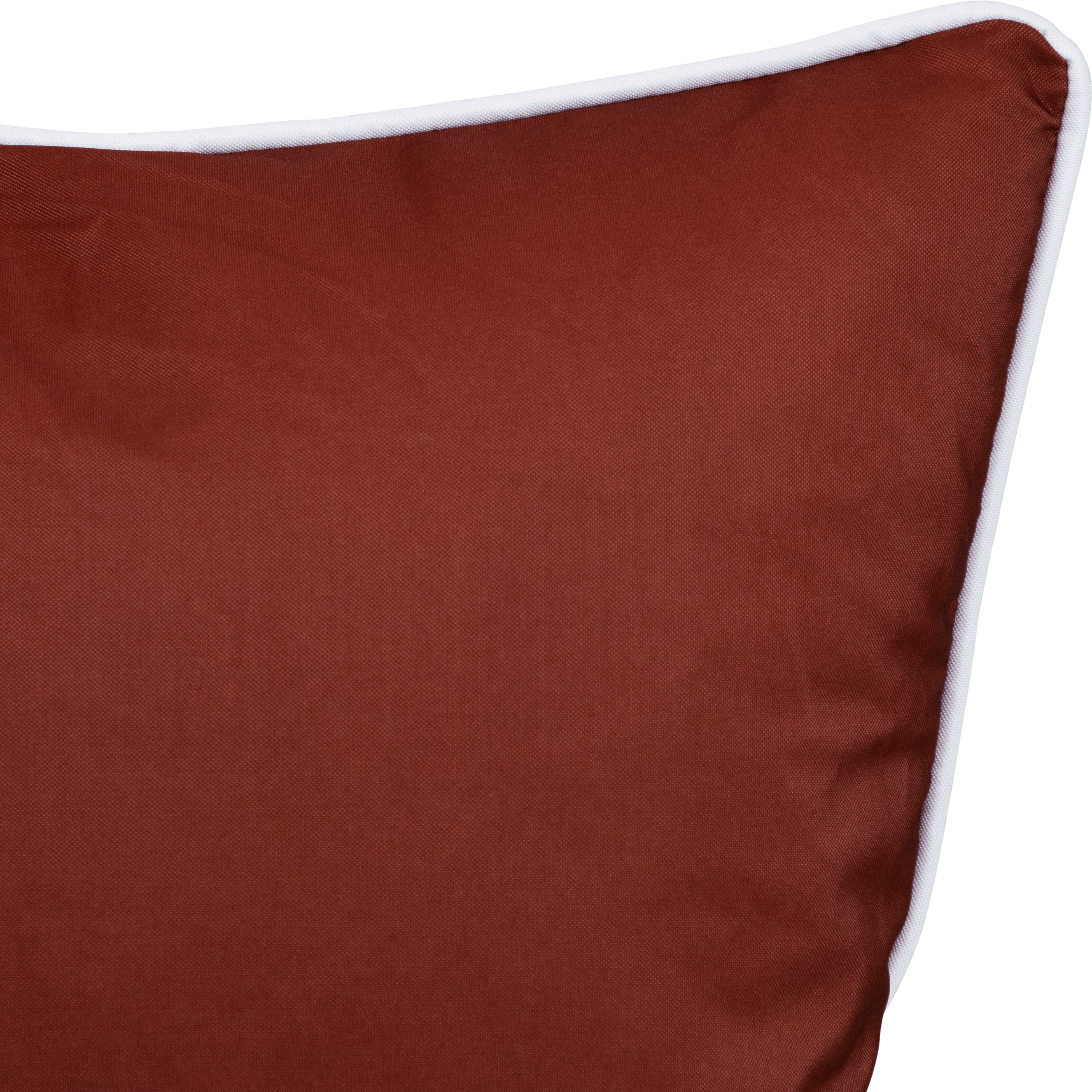 Bondi Deep Crimson - 45 x 45 cm Piped Outdoor Cushion