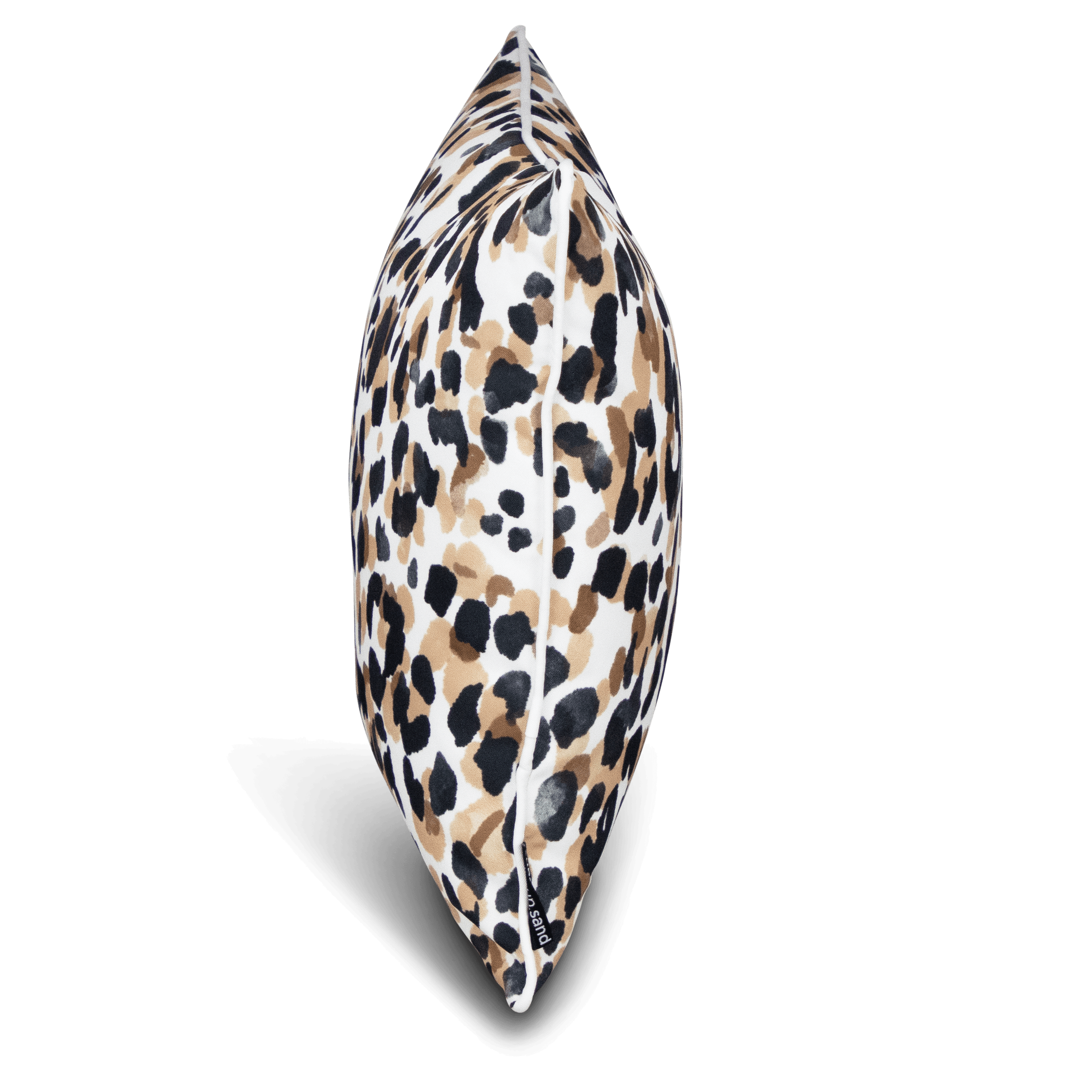 Bondi Dune Leopard - 45 x 45 cm Piped Cushion