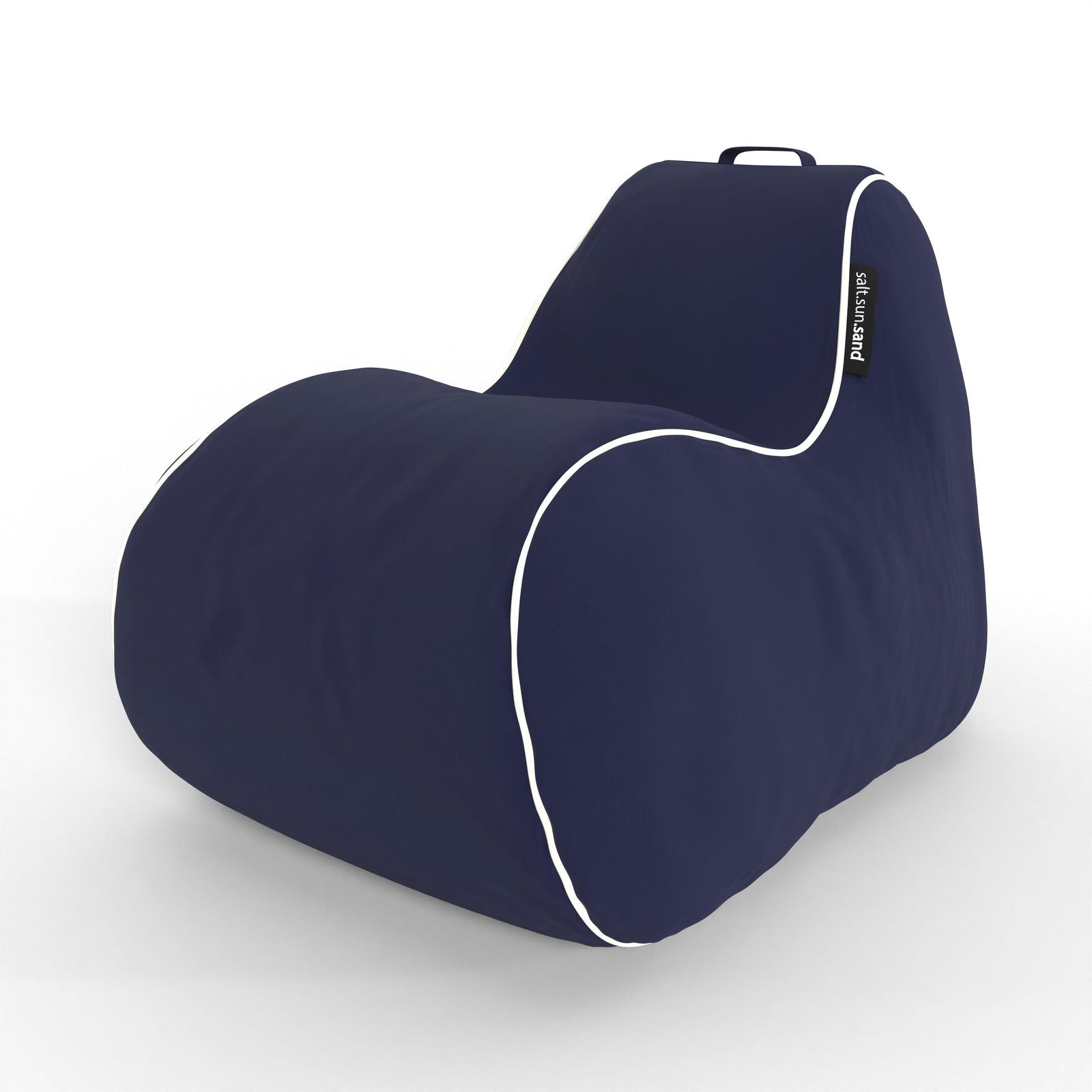Byron Bay Indoor/Outdoor Bean Bag in Navy - The Furniture Shack