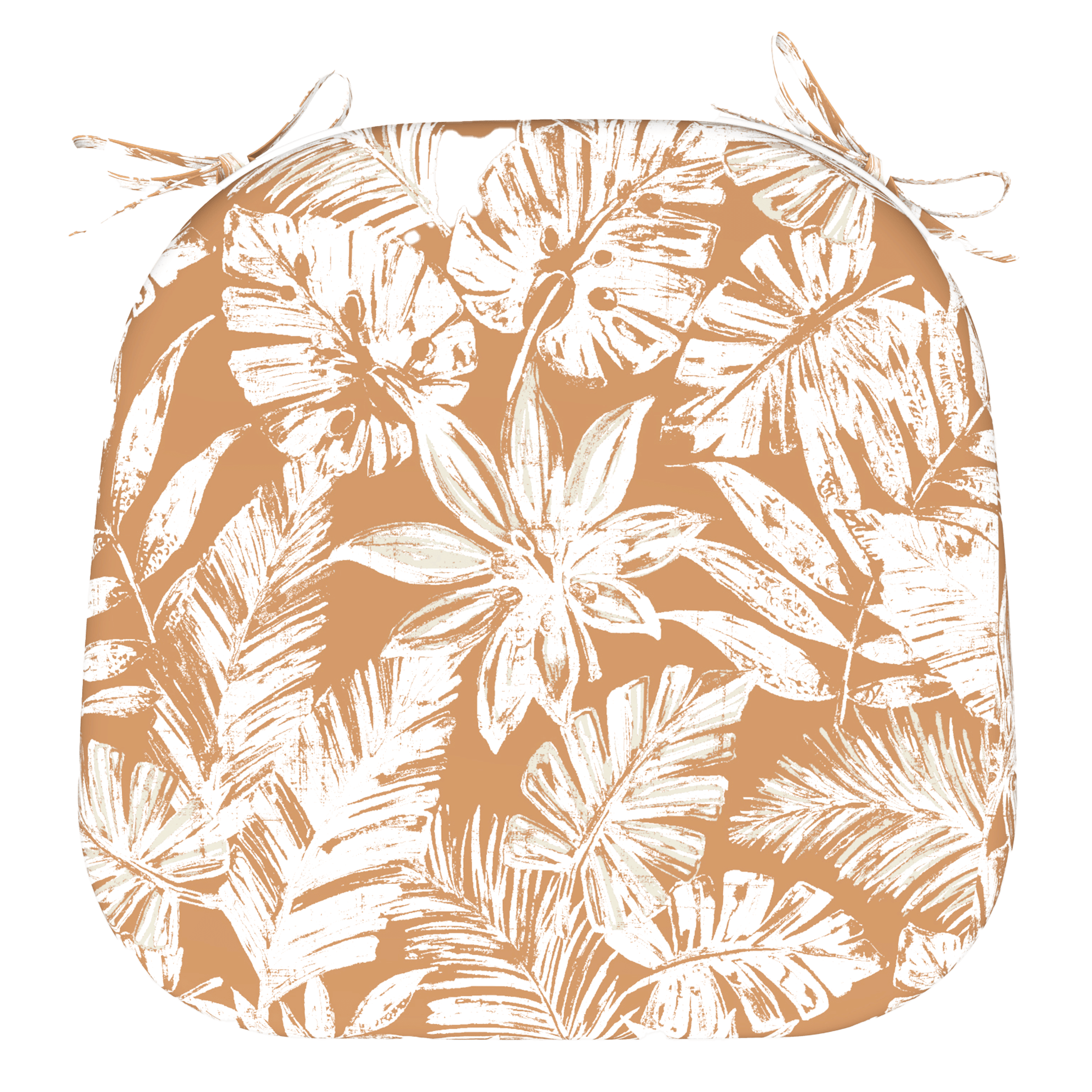 Tahiti Clay Escape Rounded Outdoor Chair Pad - 40x42x5cm