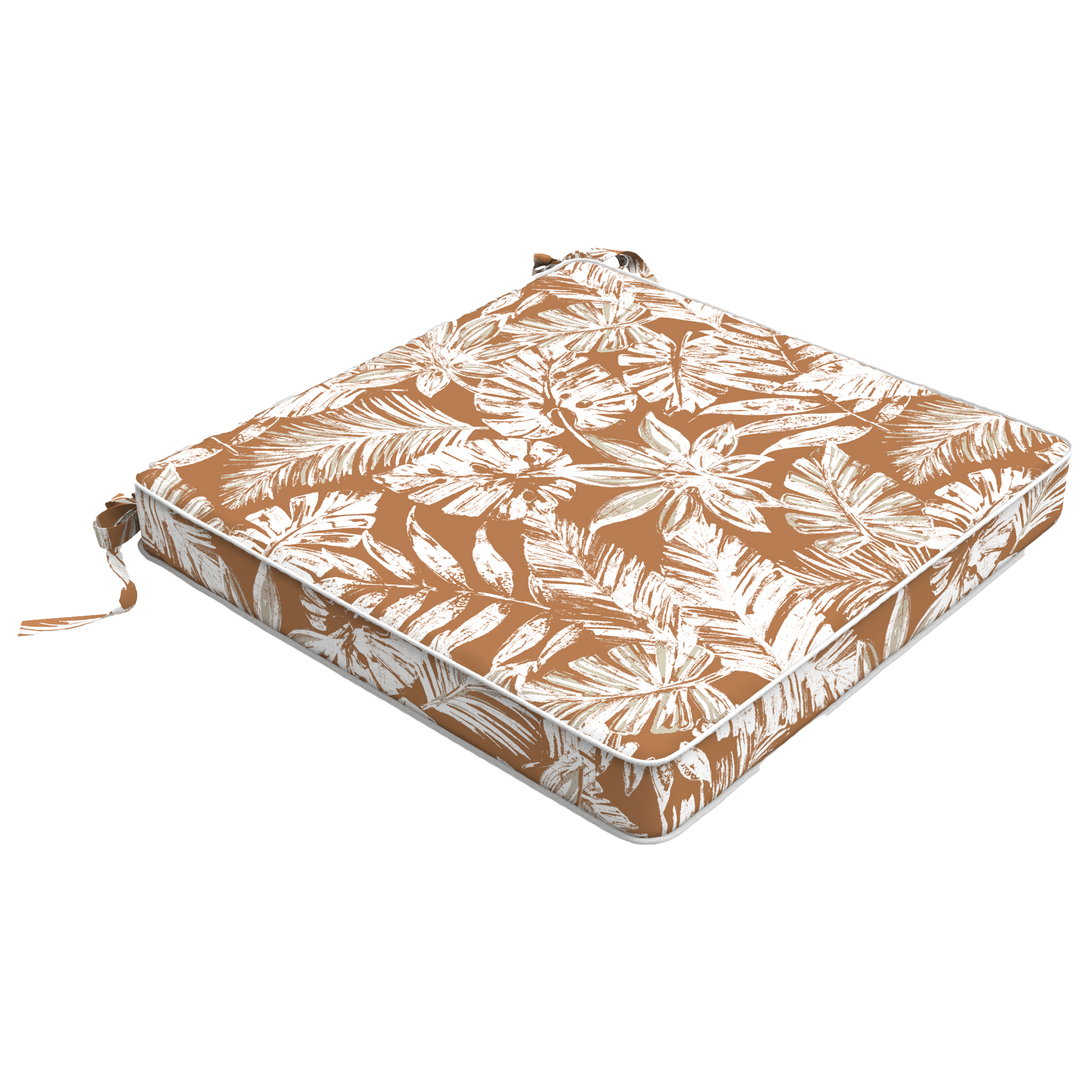 Tahiti Clay Escape Square Outdoor Chair Pad - 43x43x4cm