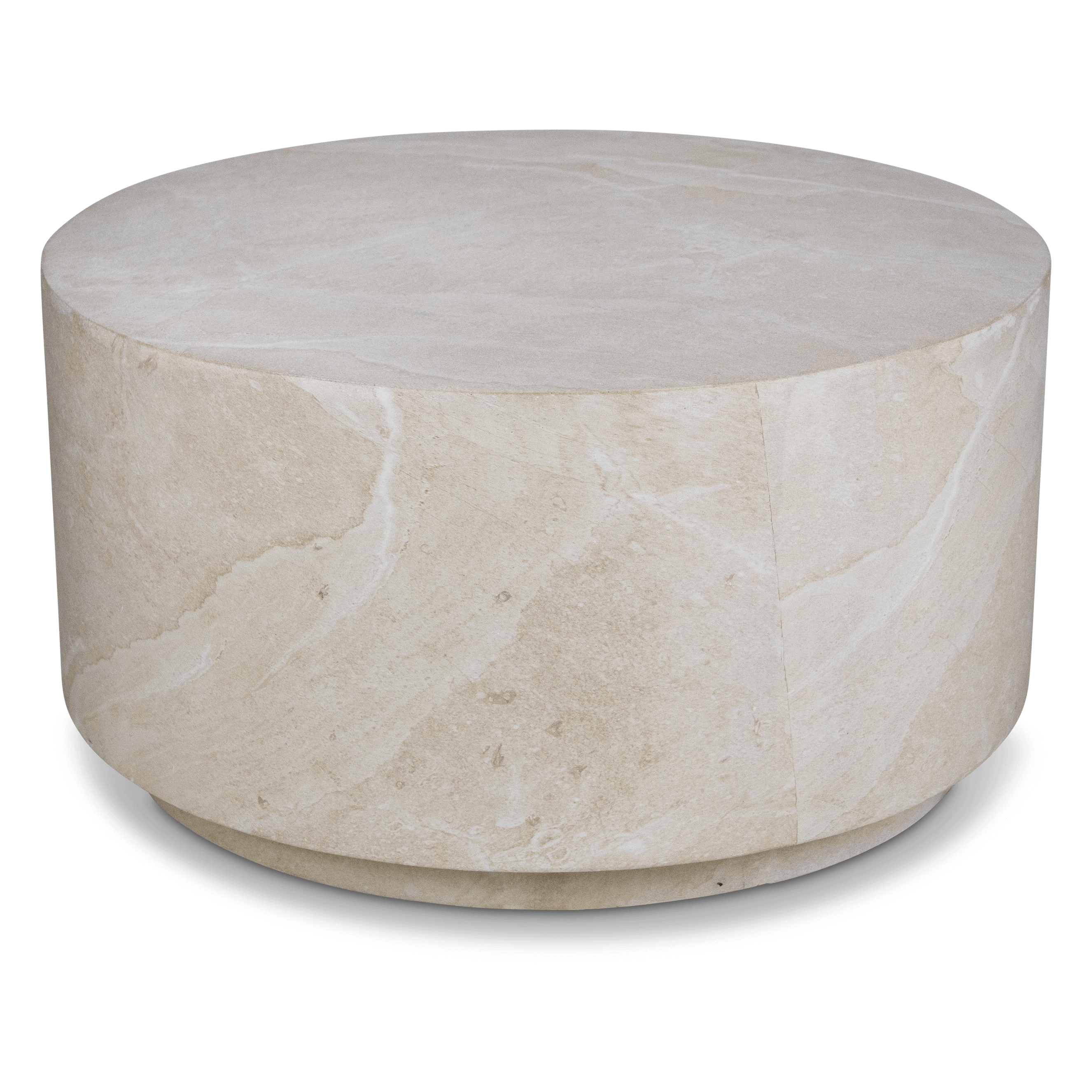 Firenze Coffee Table in MGO Travertine Finish