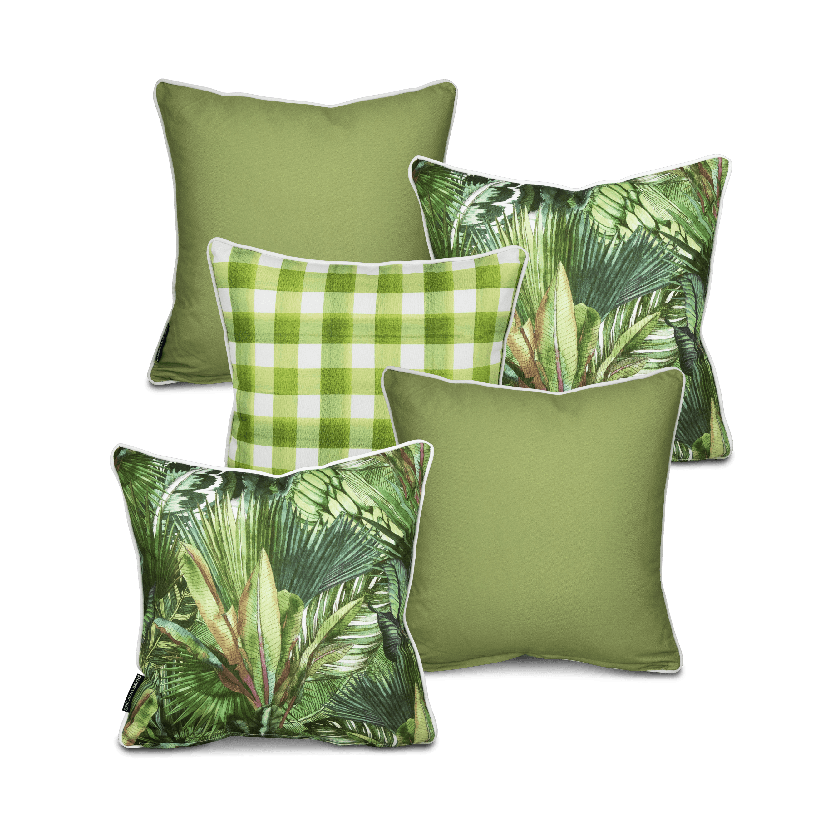 Bondi Stylist Selection - Gingham Palm 5pc