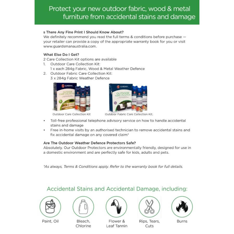 Guardsman Outdoor Care Collection - The Furniture Shack