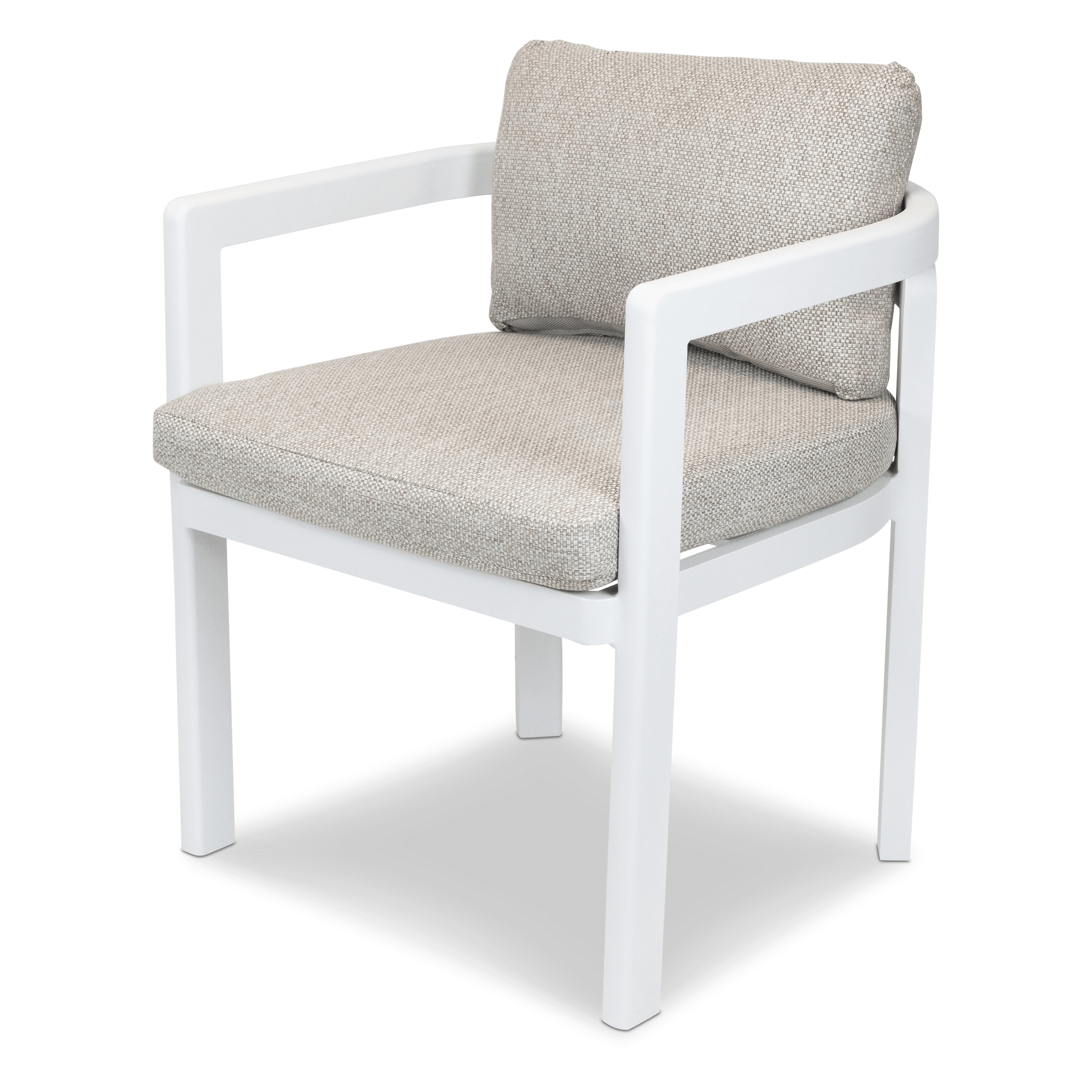 Trieste 7pc Dining Set with Aluminium Chairs