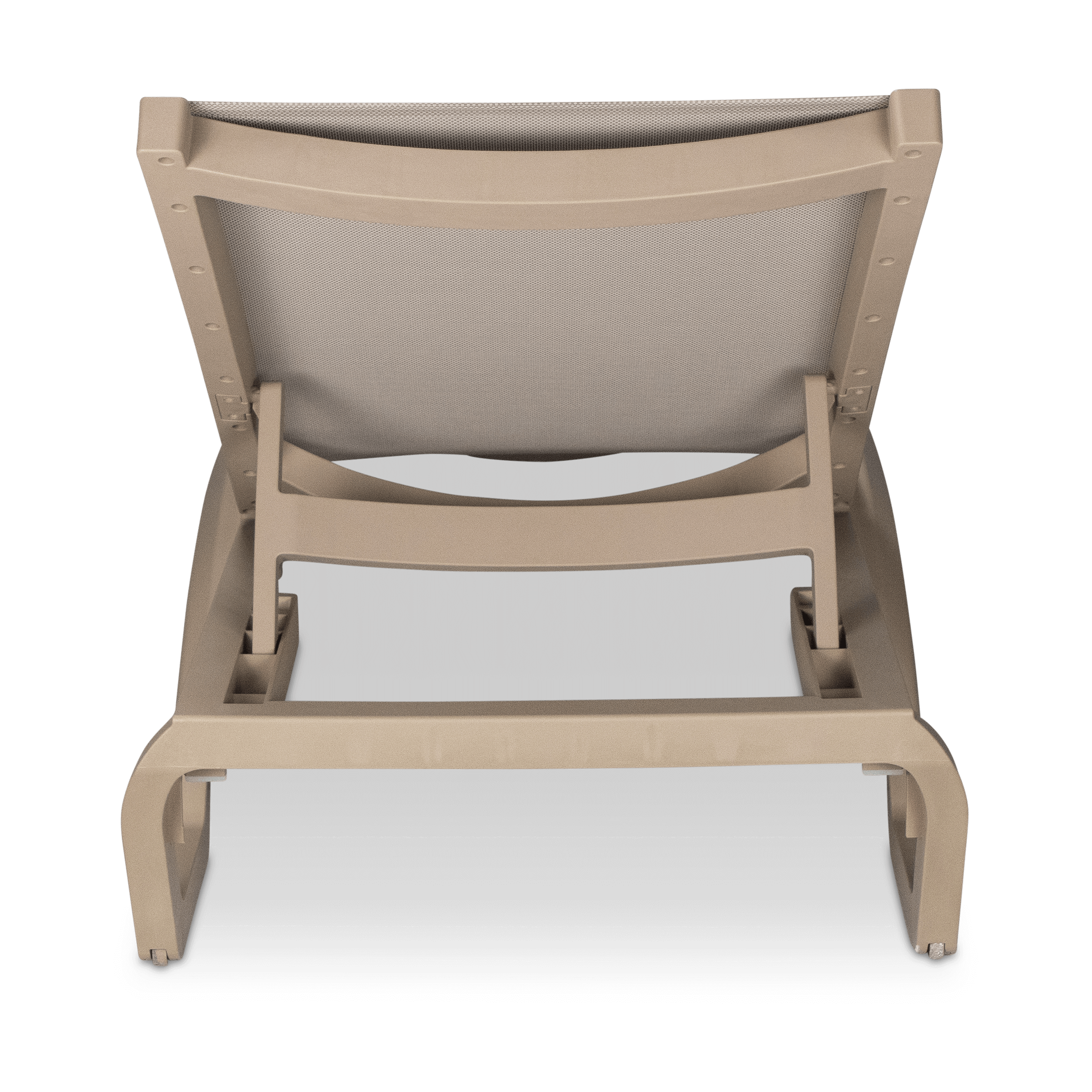 Cloud UV Polypropylene Premium Sunlounger in Toffee