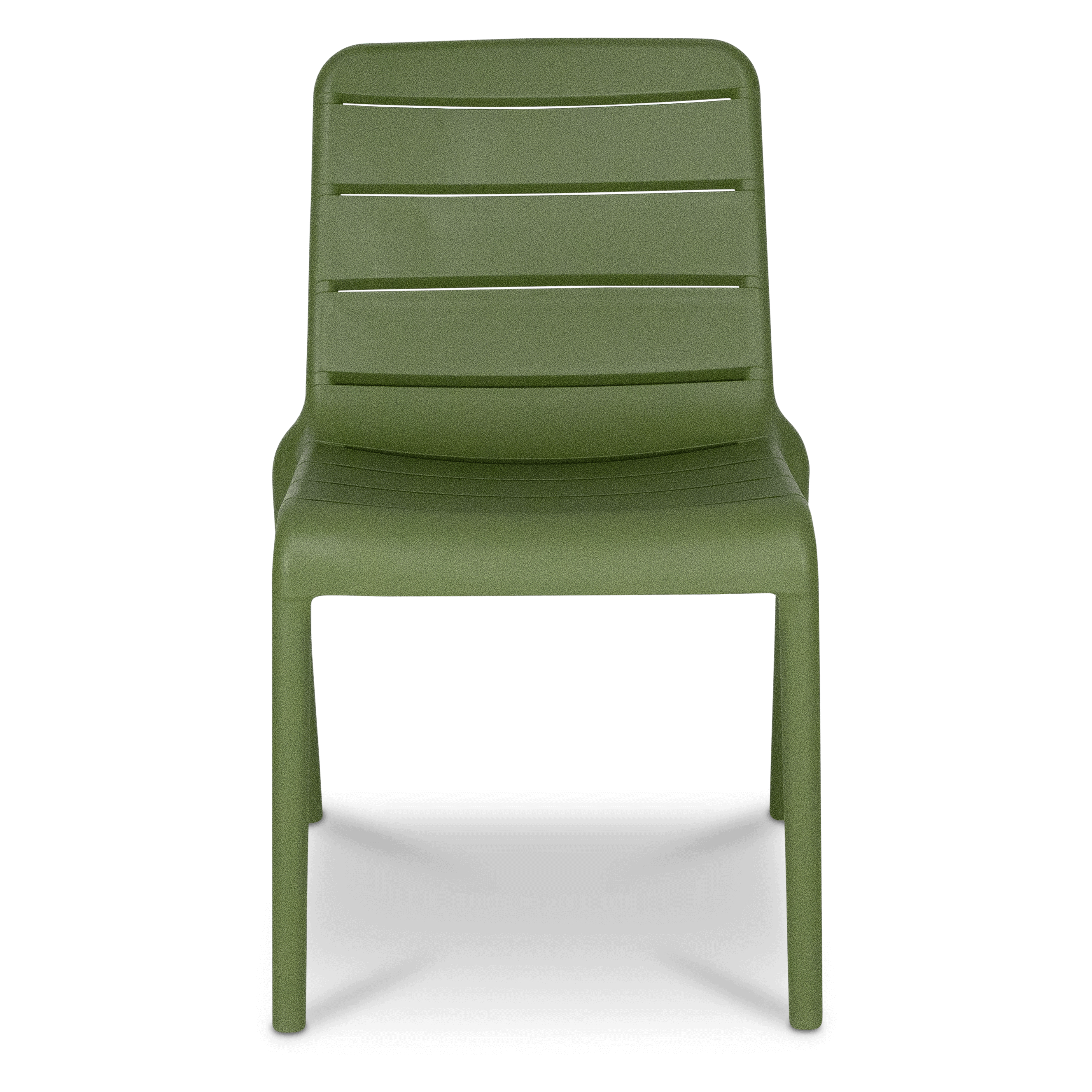 Aura UV Polypropylene Premium Dining Chair in Kiwi