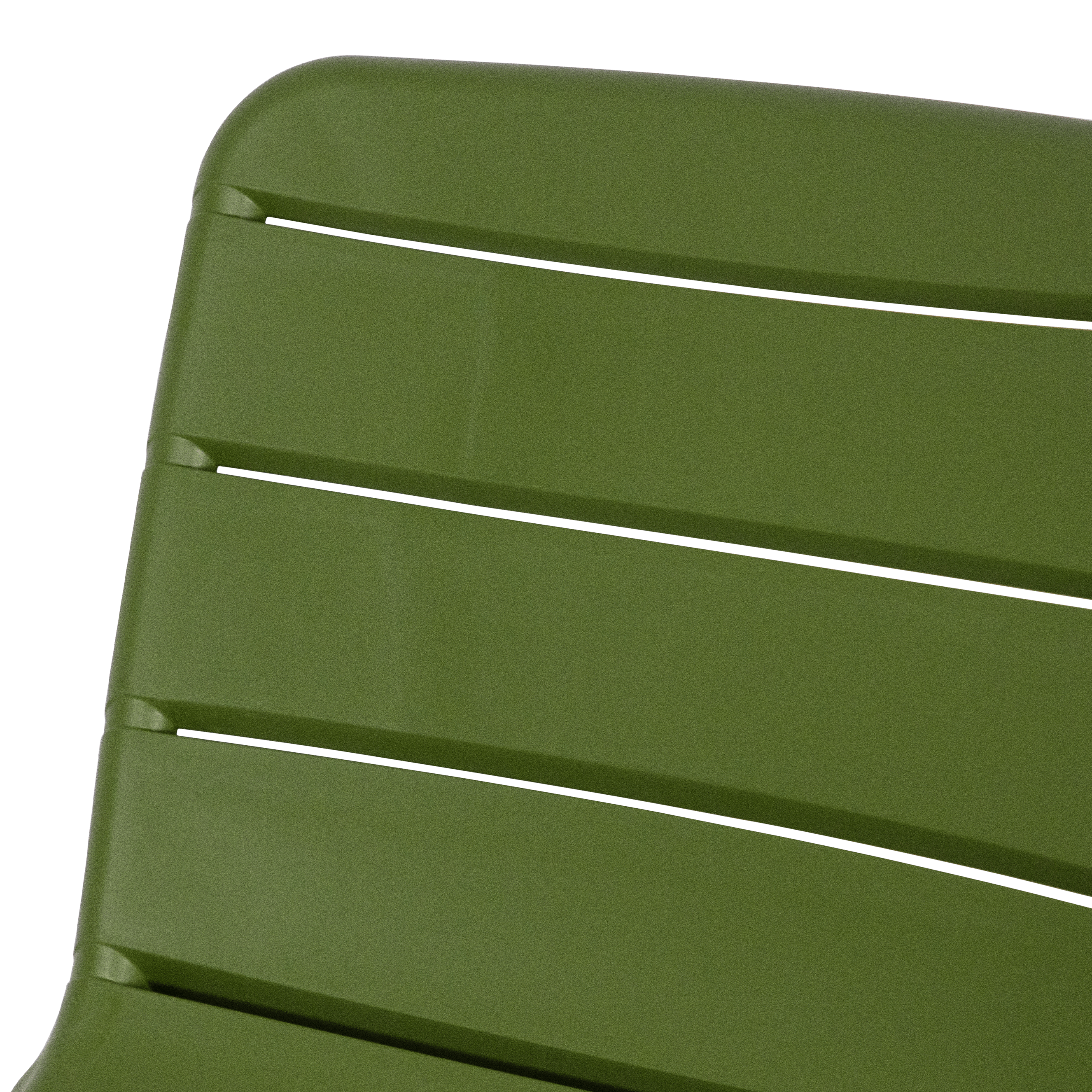 Aura UV Polypropylene Premium Dining Chair in Kiwi