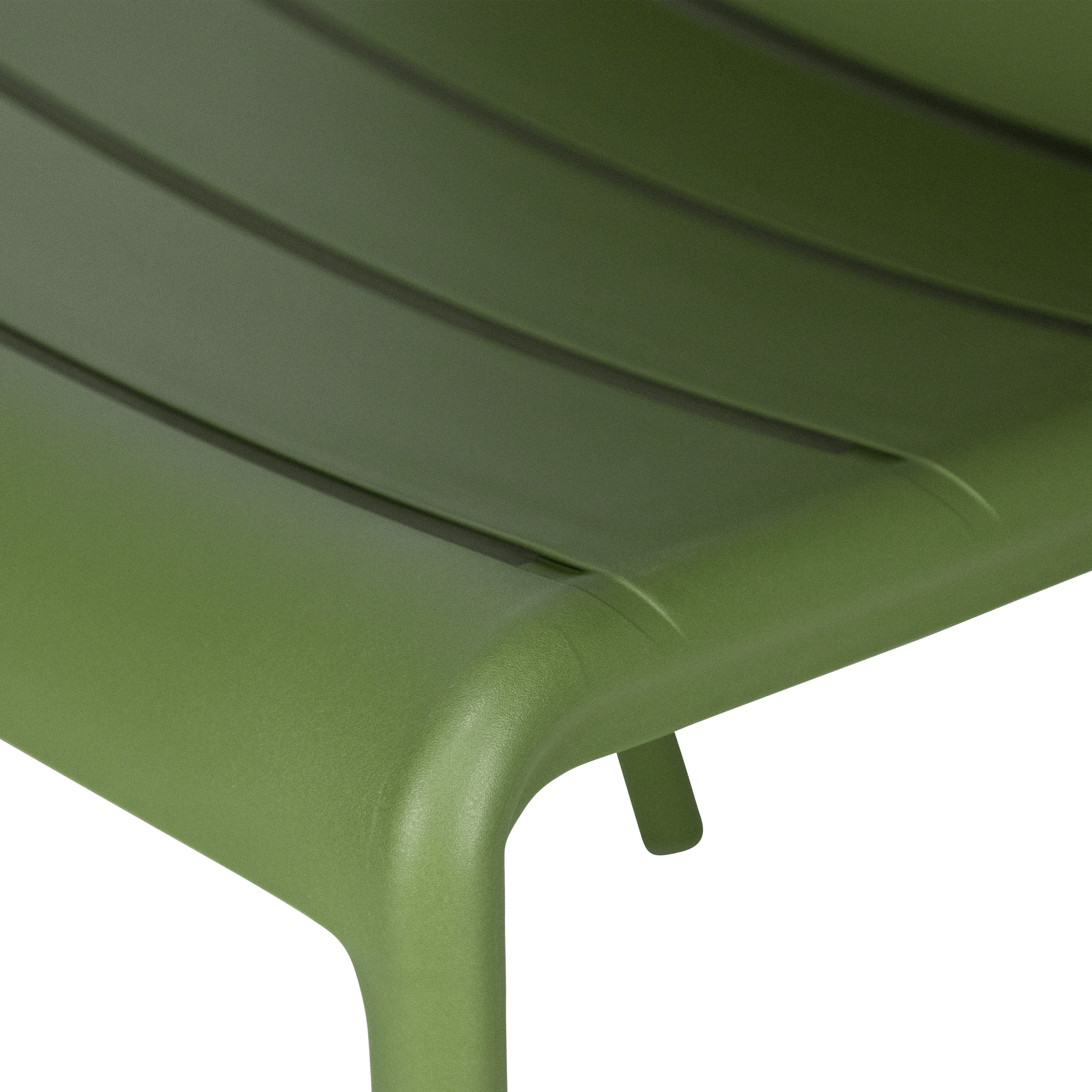 Aura UV Polypropylene Premium Dining Chair in Kiwi