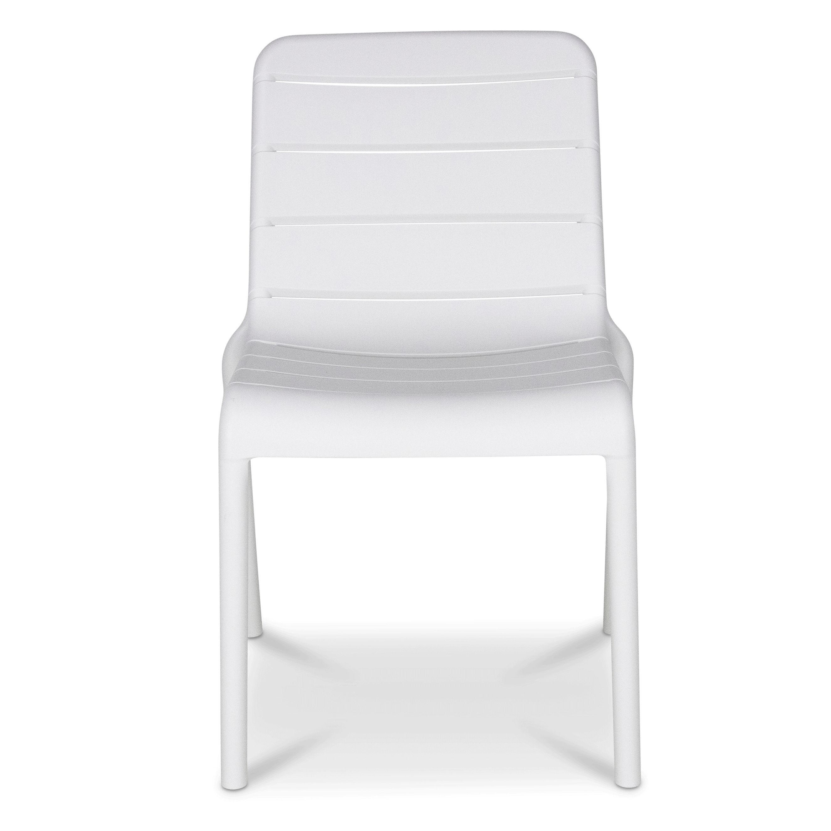 Aura UV Polypropylene Premium Dining Chair in Marshmallow