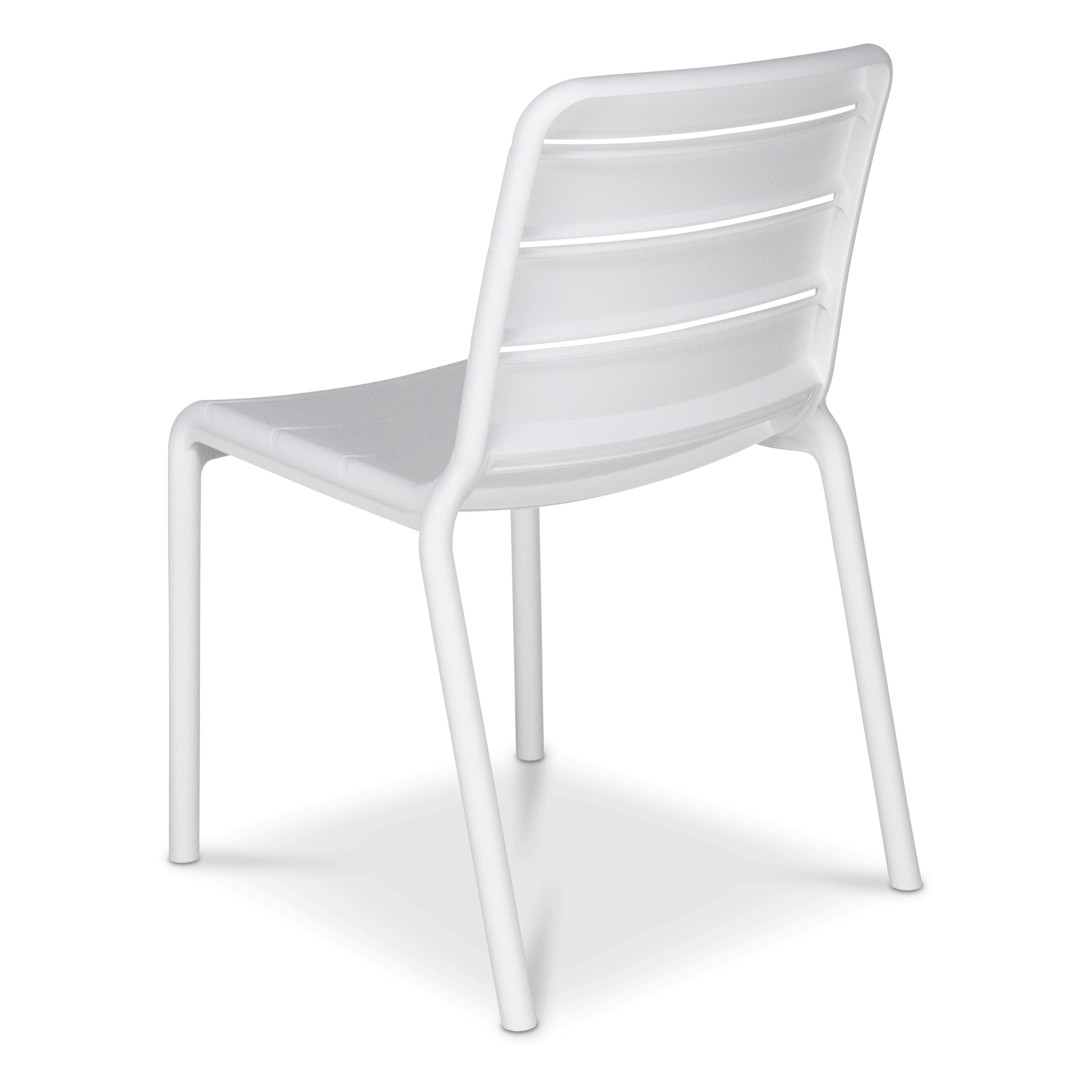 Aura UV Polypropylene Premium Dining Chair in Marshmallow
