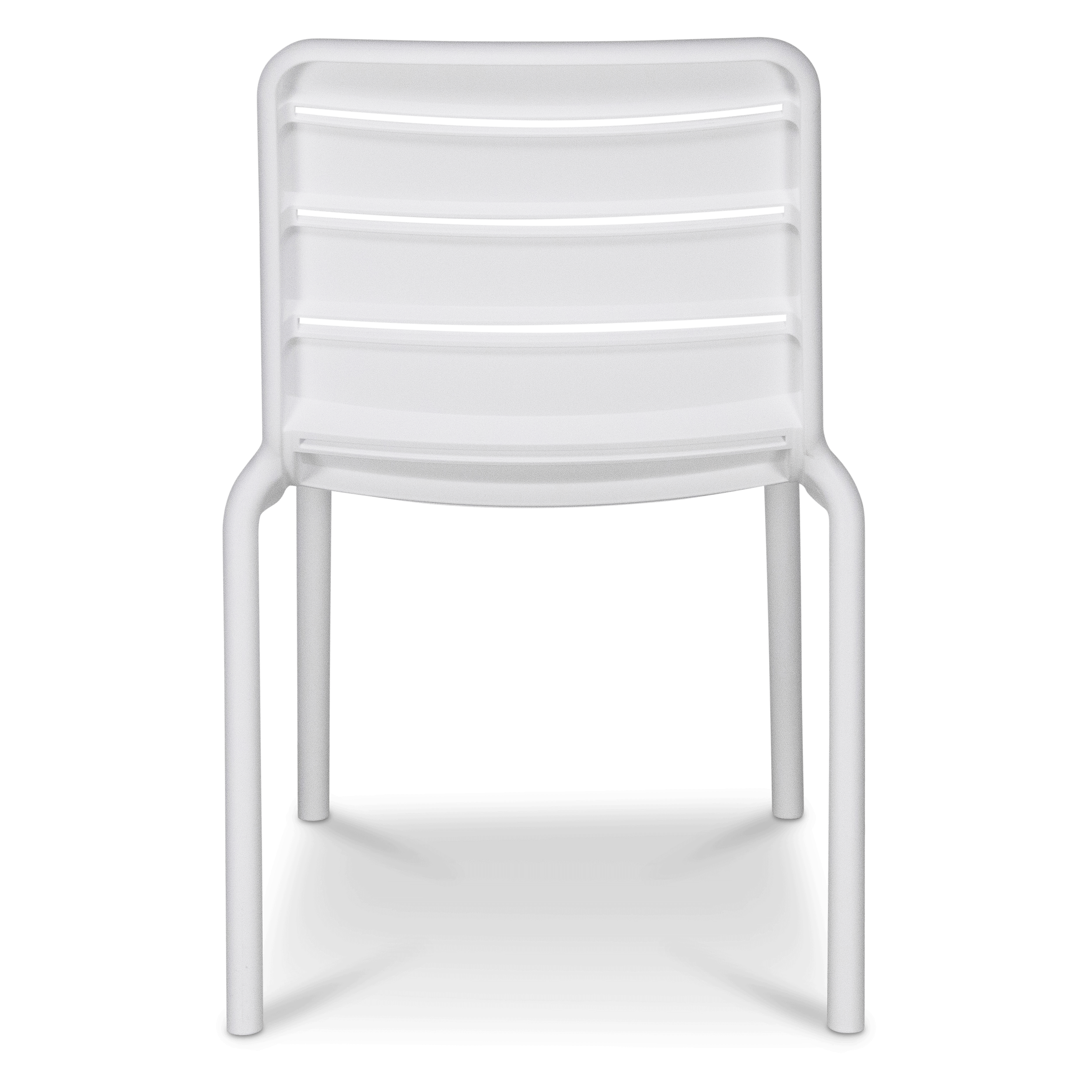 Aura UV Polypropylene Premium Dining Chair in Marshmallow