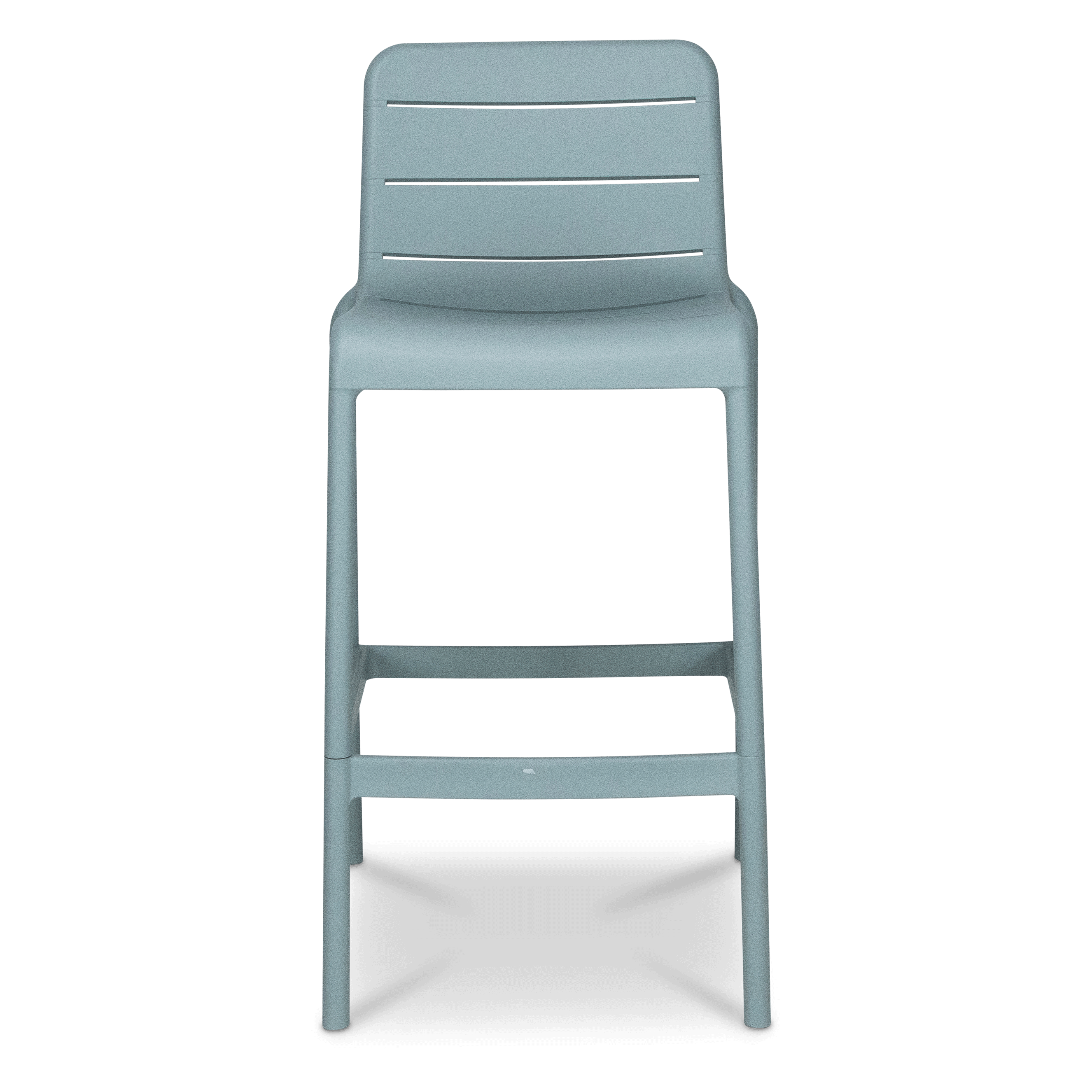 Aura UV Polypropylene Premium Bar Stool in Bubblegum