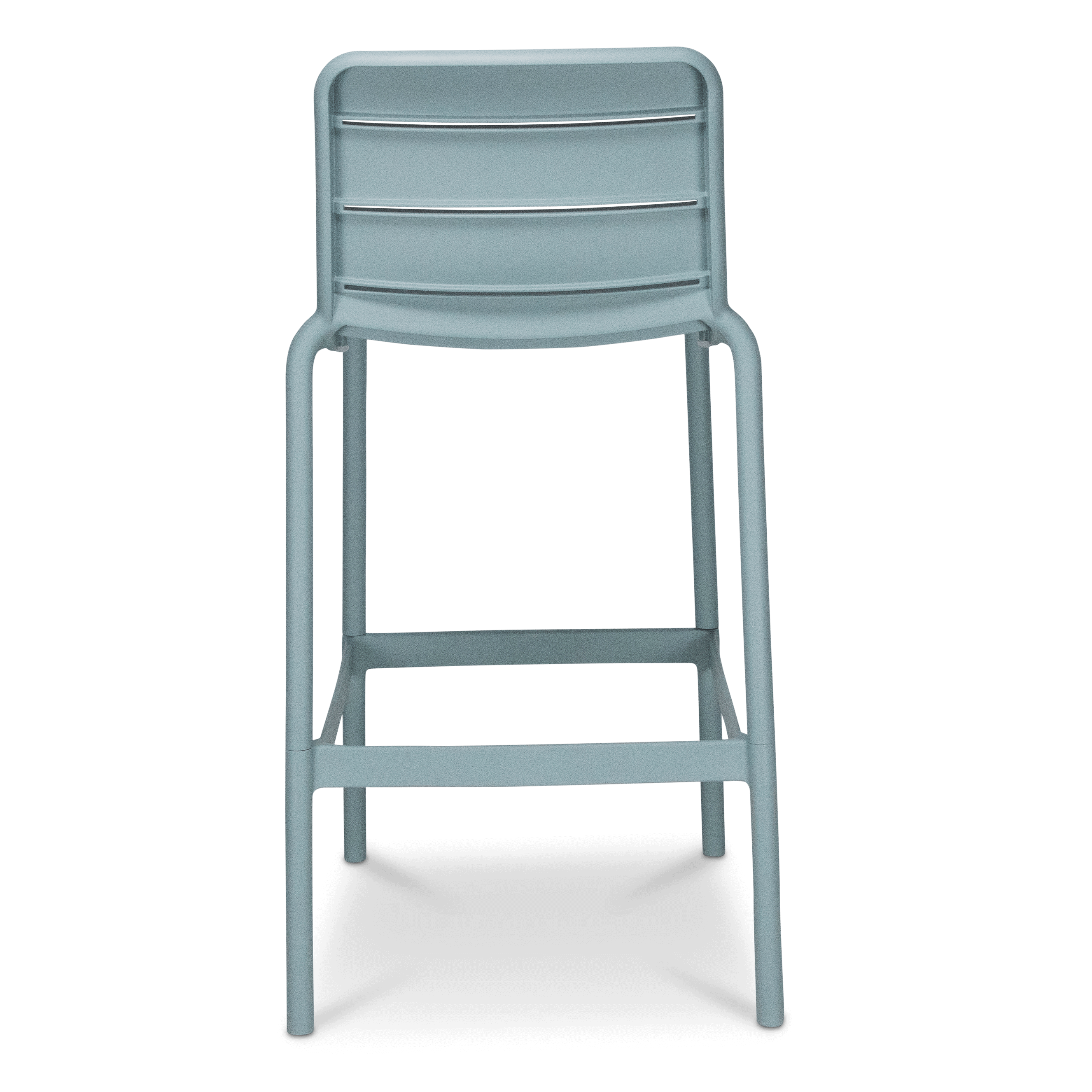 Aura UV Polypropylene Premium Bar Stool in Bubblegum