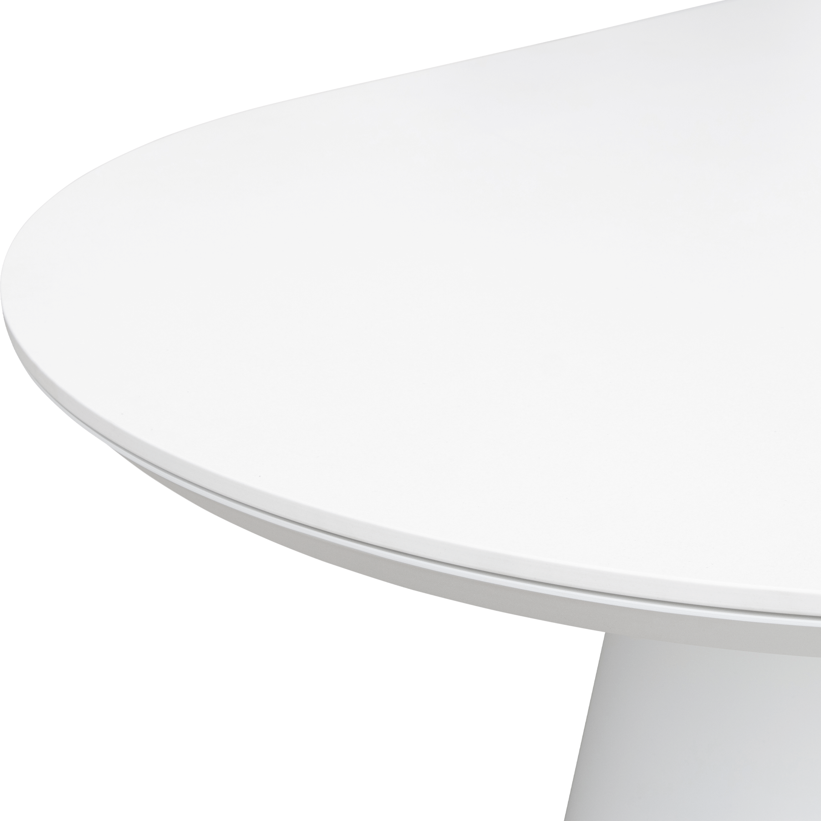 Azure Dining Table in Arctic White with Sintered Stone Top
