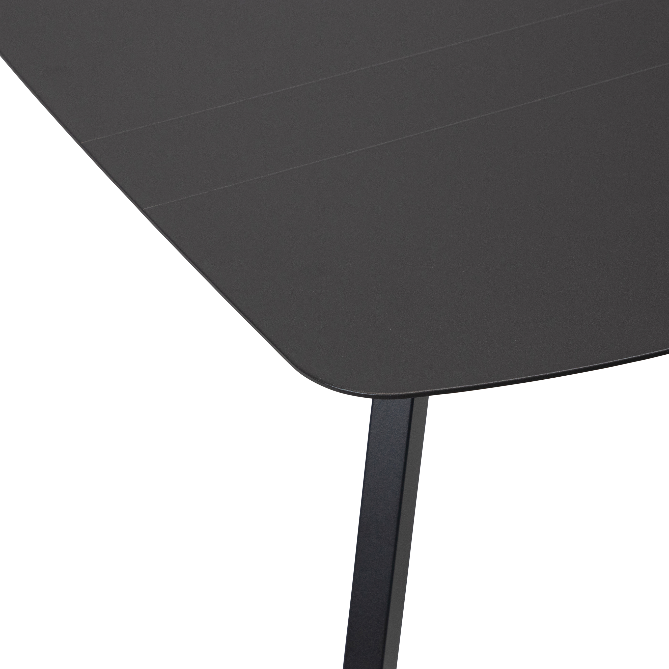 Amalfi Outdoor Coffee Table in Gunmetal Aluminium