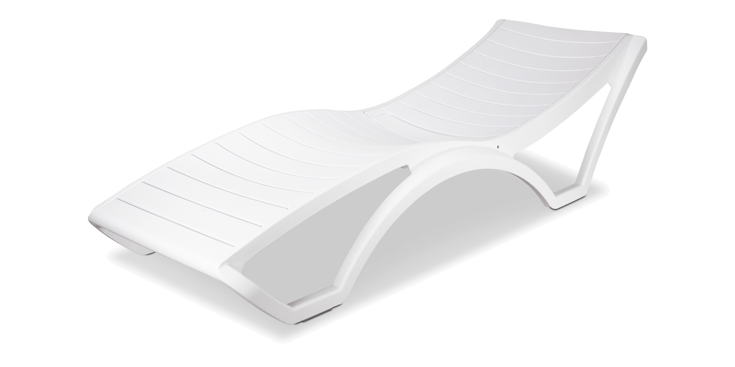 Drift UV Polypropylene Premium Sunlounger in Marshmallow