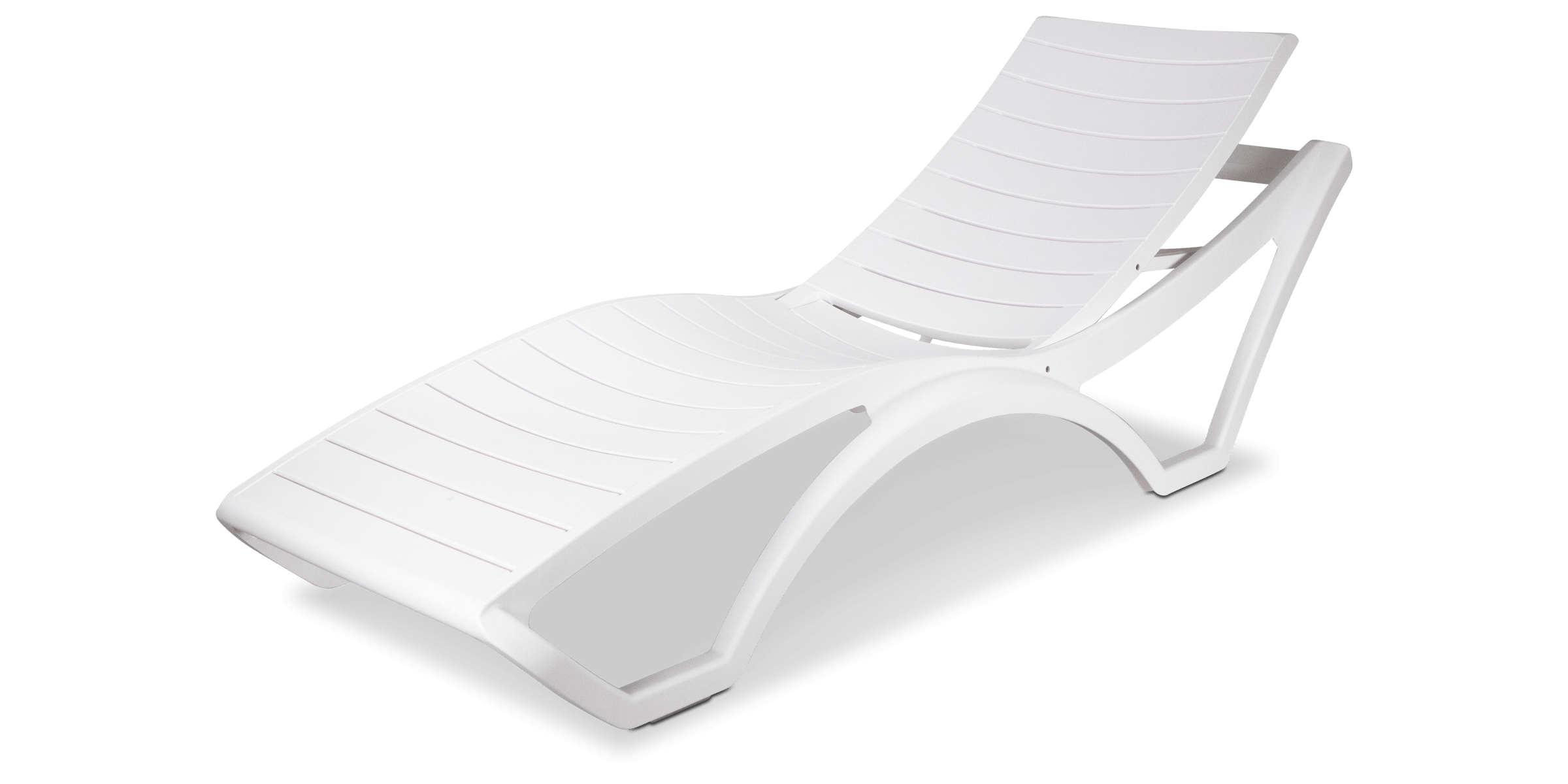 Drift UV Polypropylene Premium Sunlounger in Marshmallow