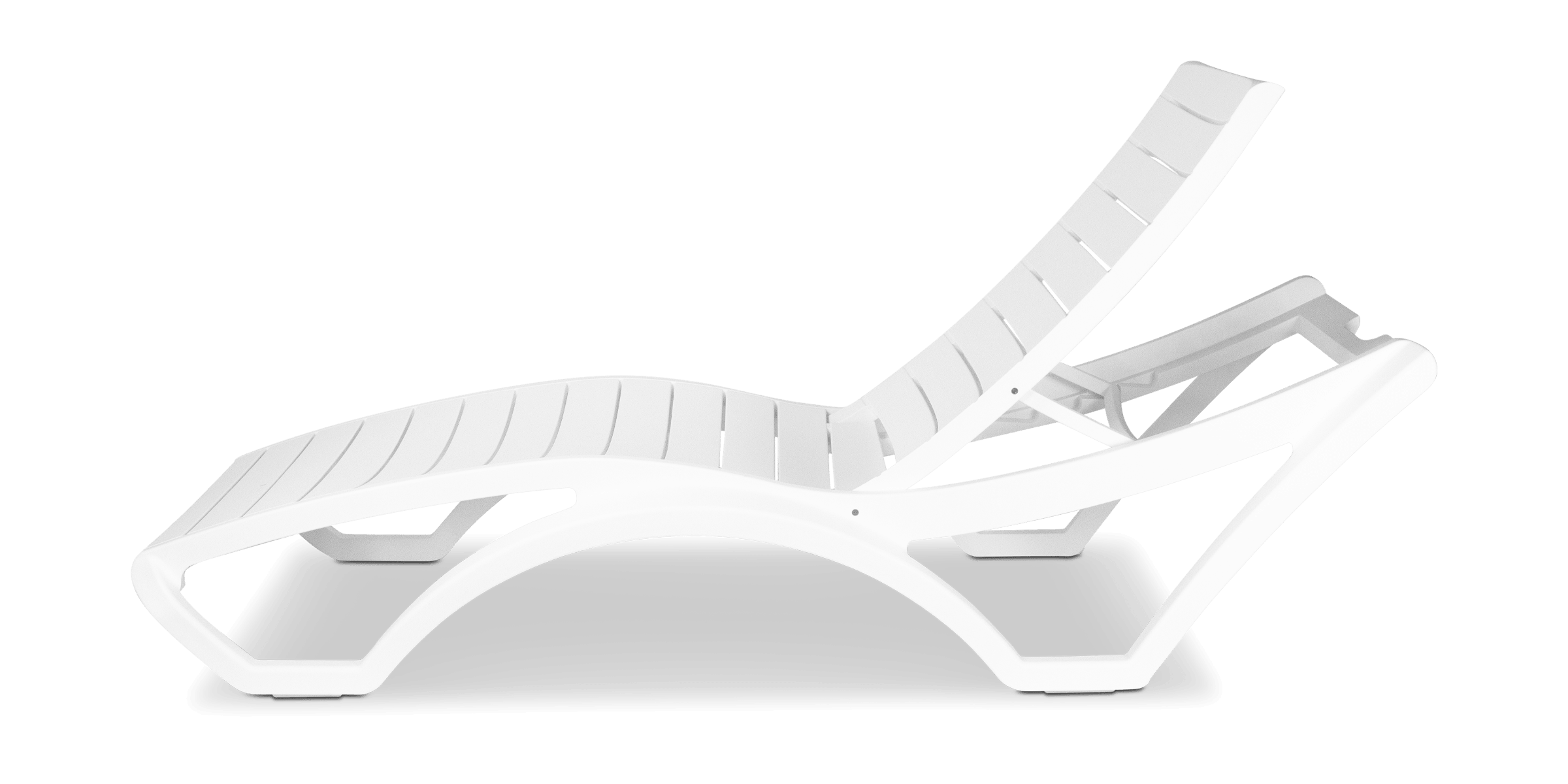 Drift UV Polypropylene Premium Sunlounger in Marshmallow