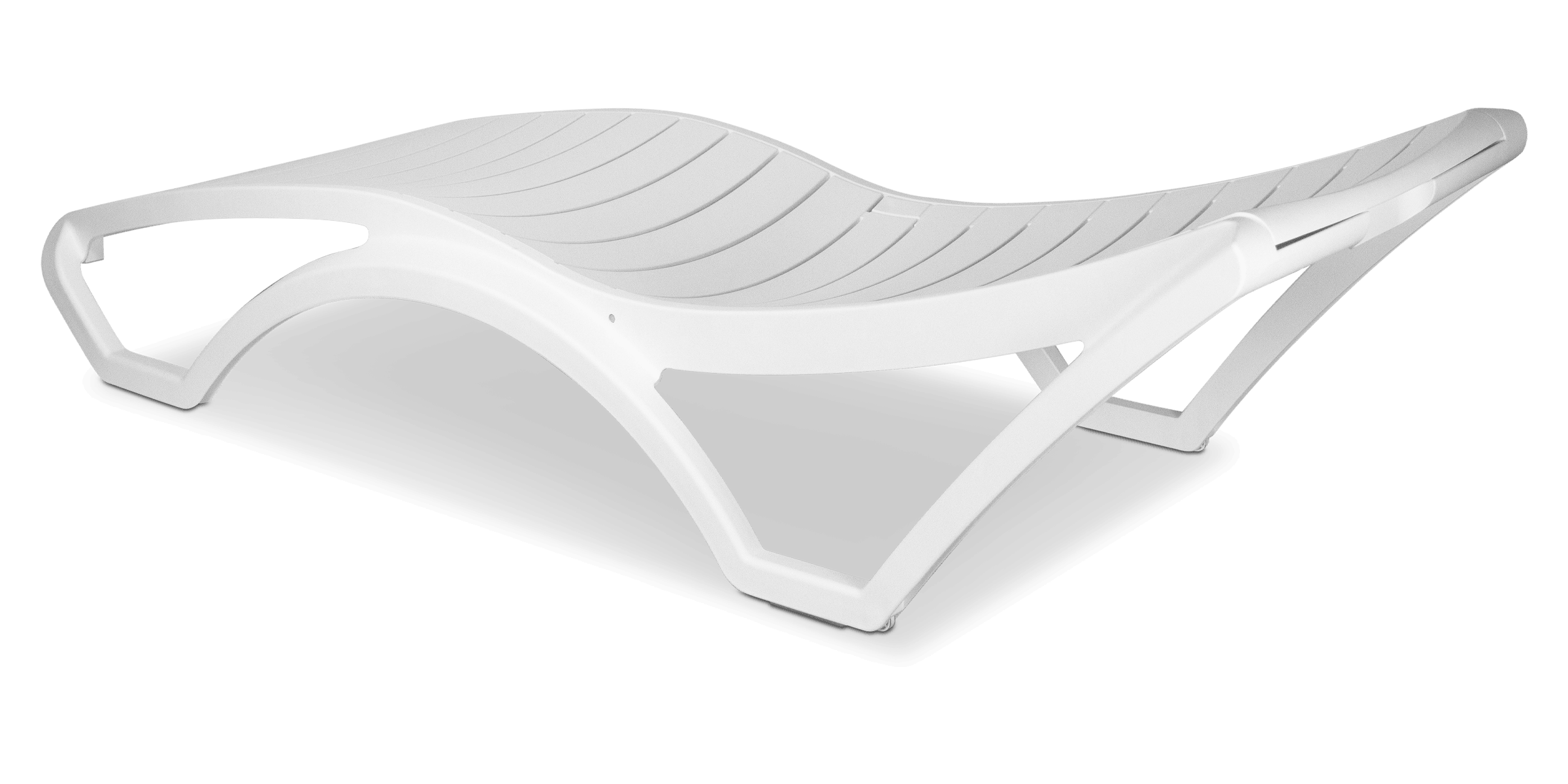 Drift UV Polypropylene Premium Sunlounger in Marshmallow
