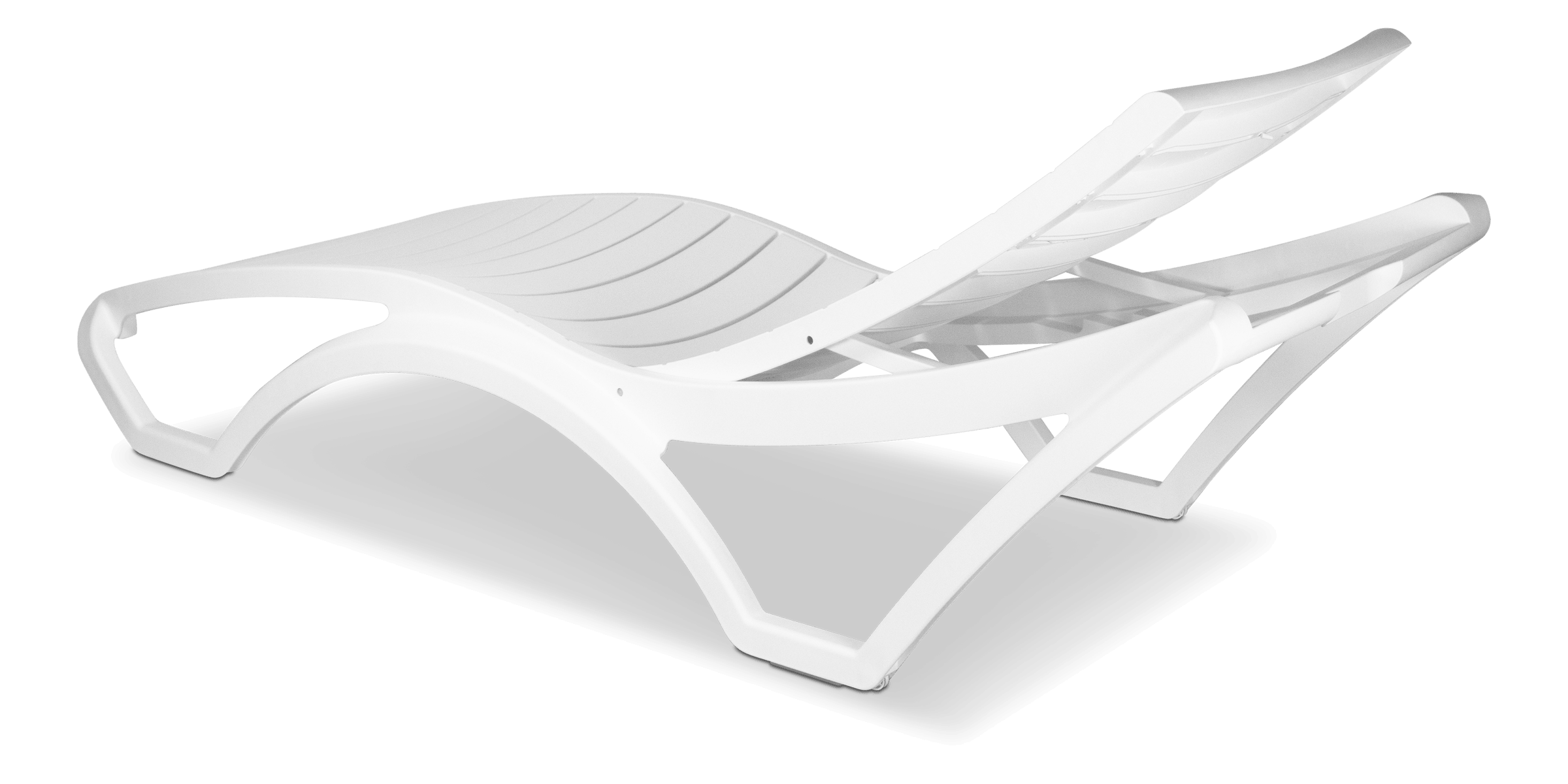Drift UV Polypropylene Premium Sunlounger in Marshmallow