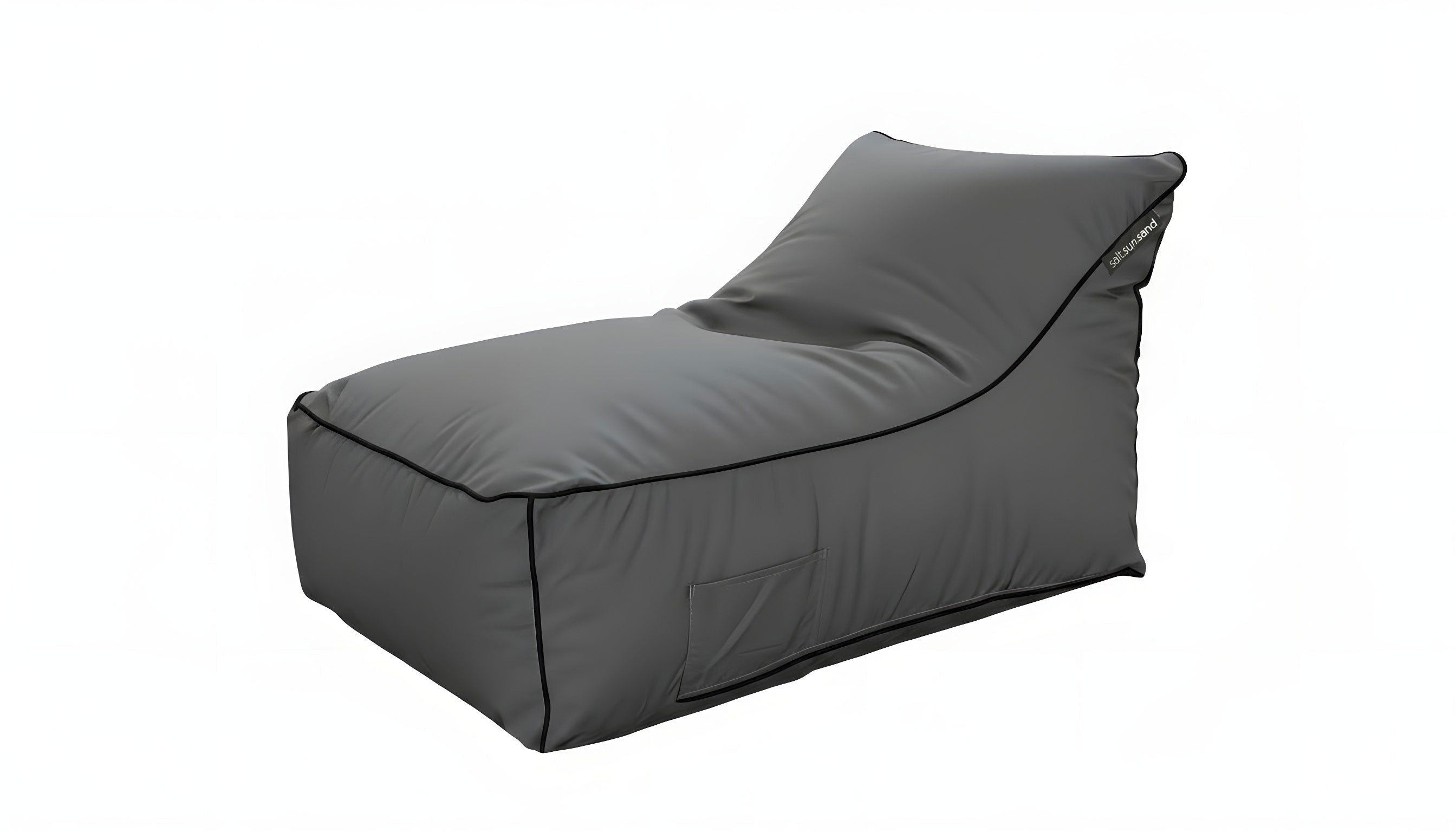 Kirra Indoor/Outdoor Bean Bag in Black Check