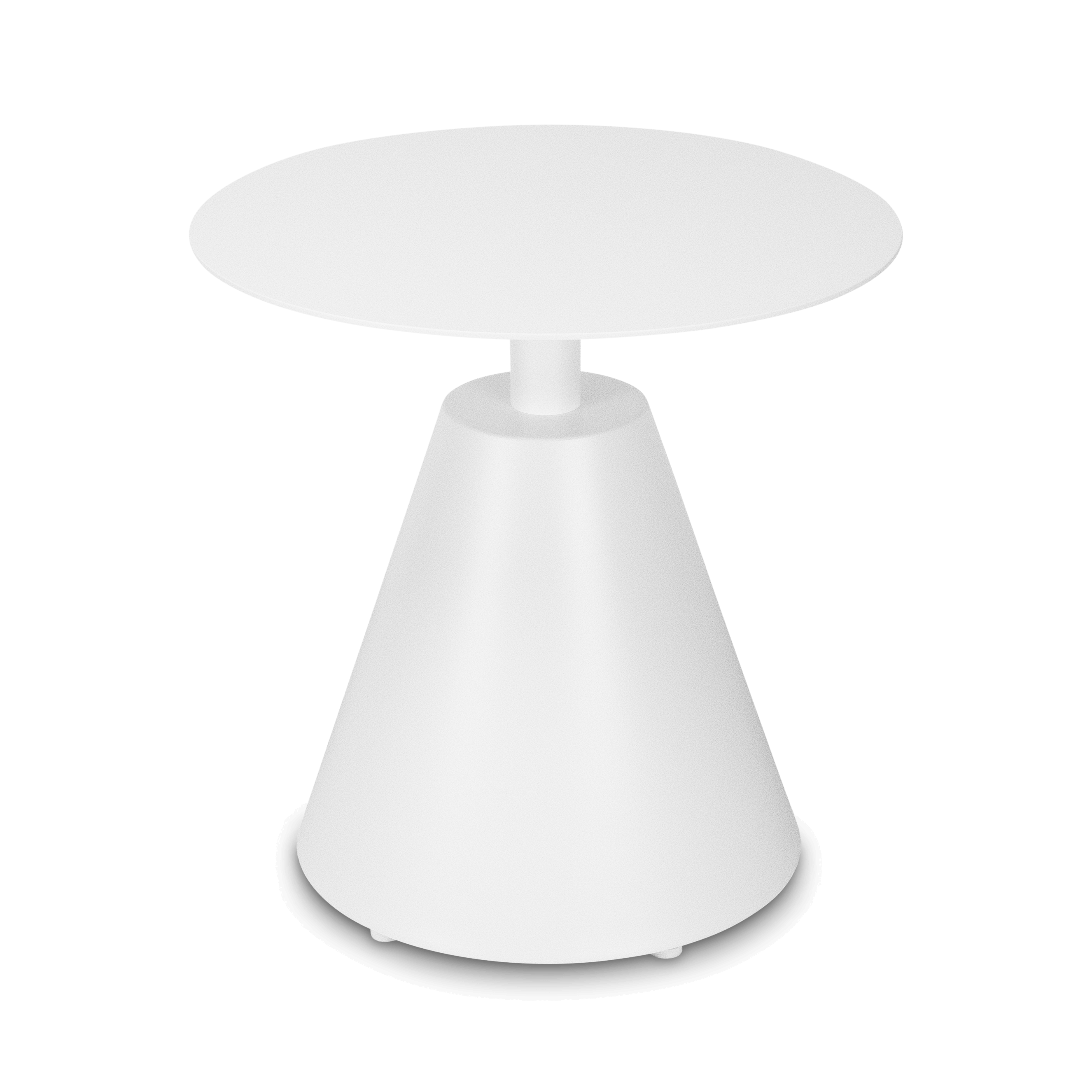 Monterra Side Table in Arctic White