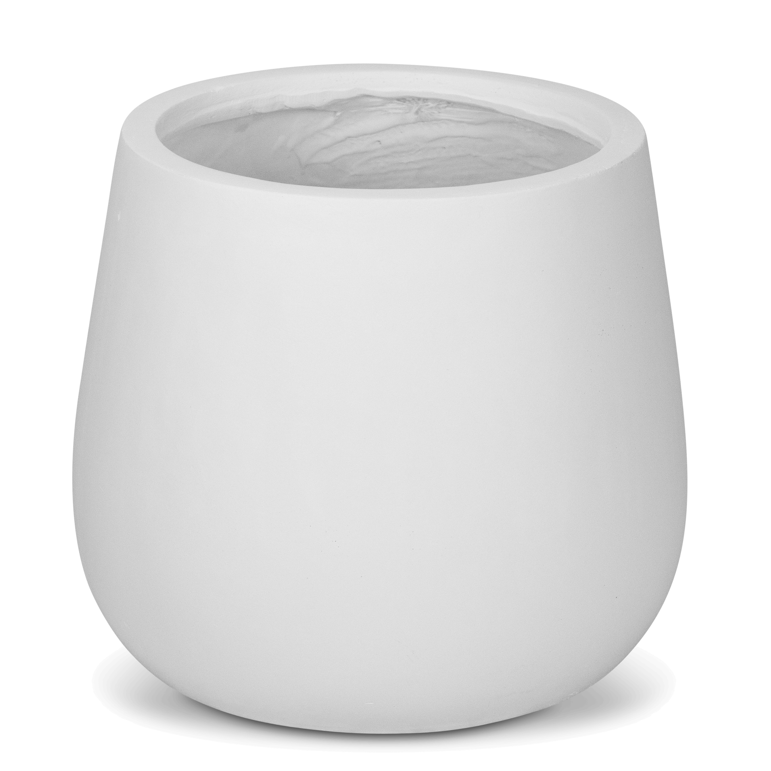 Palermo Large Pot in MGO White Finish