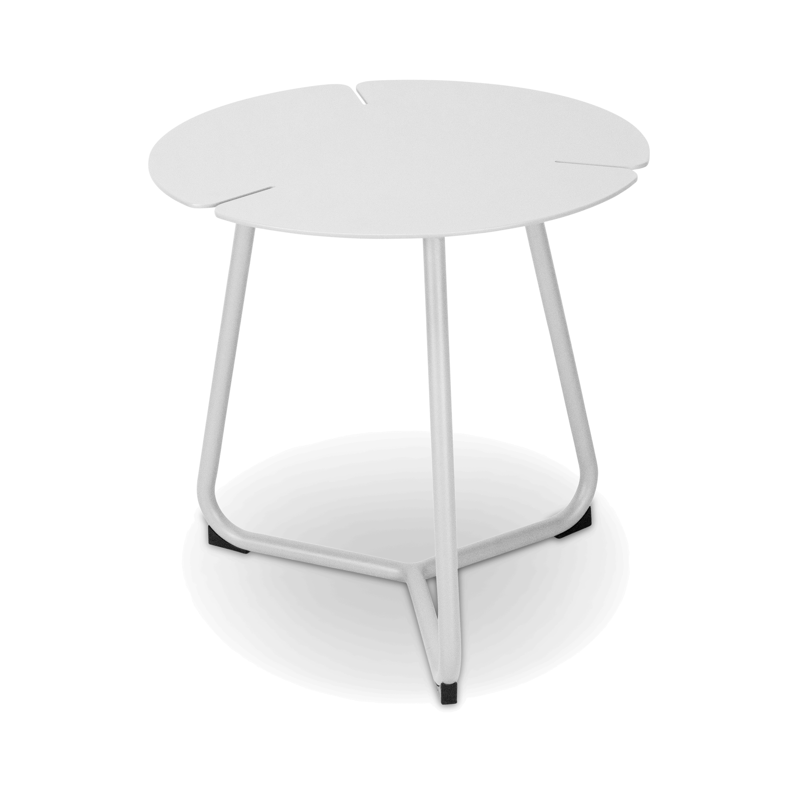 Riva Side Table in Arctic White