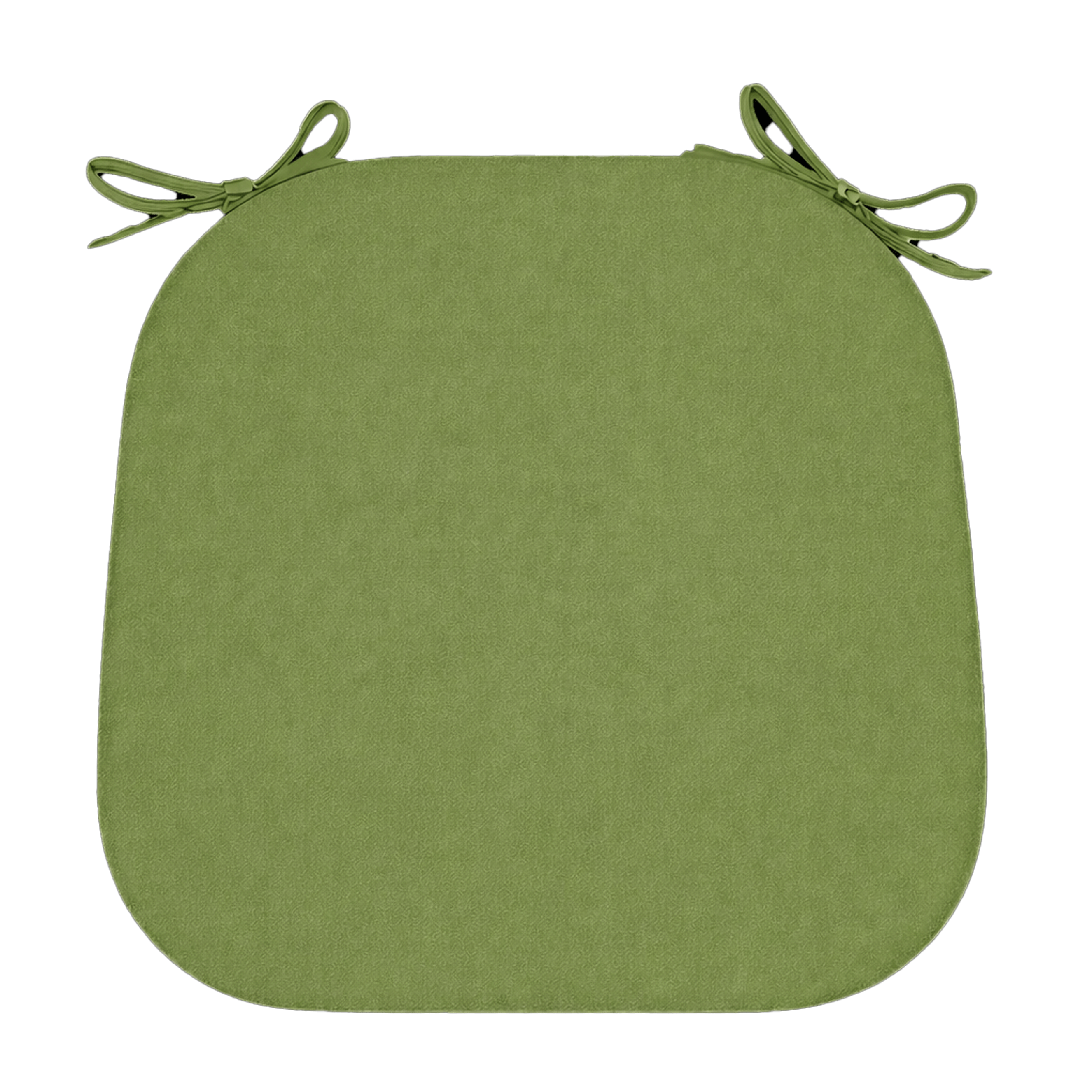 Tahiti Sage Rounded Outdoor Chair Pad - 40x42x5cm