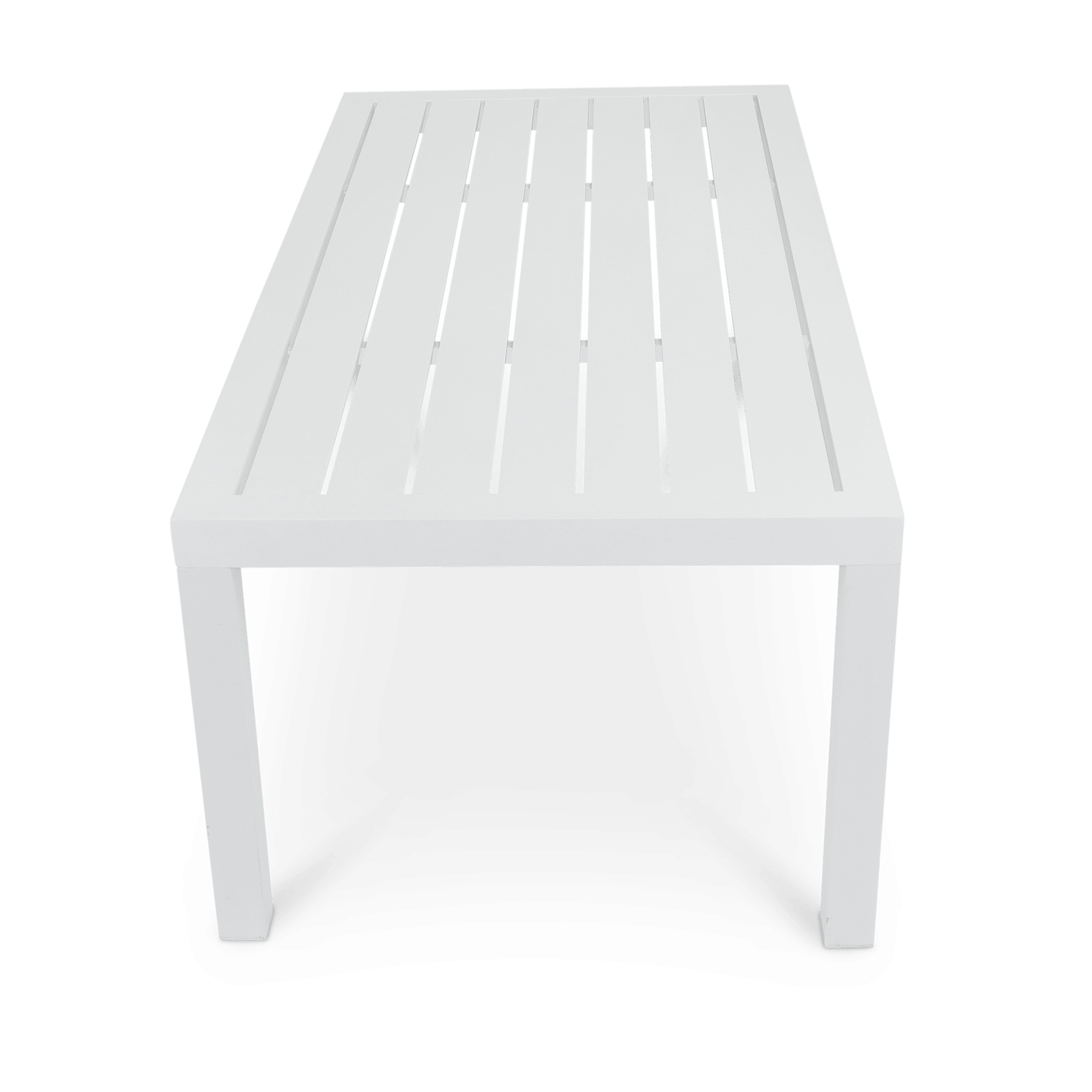 San Sebastian Outdoor Coffee Table in Arctic White - The Furniture Shack