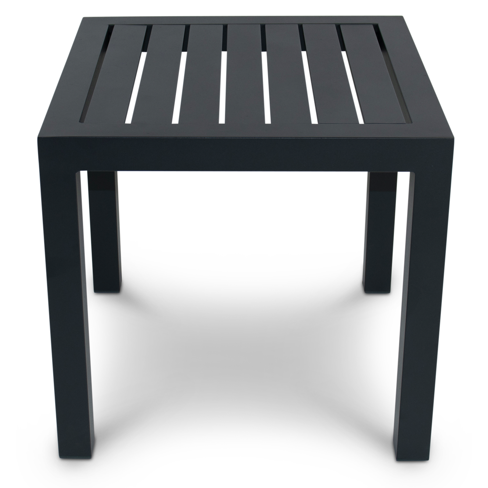 San Sebastian Side Table in Gunmetal - The Furniture Shack