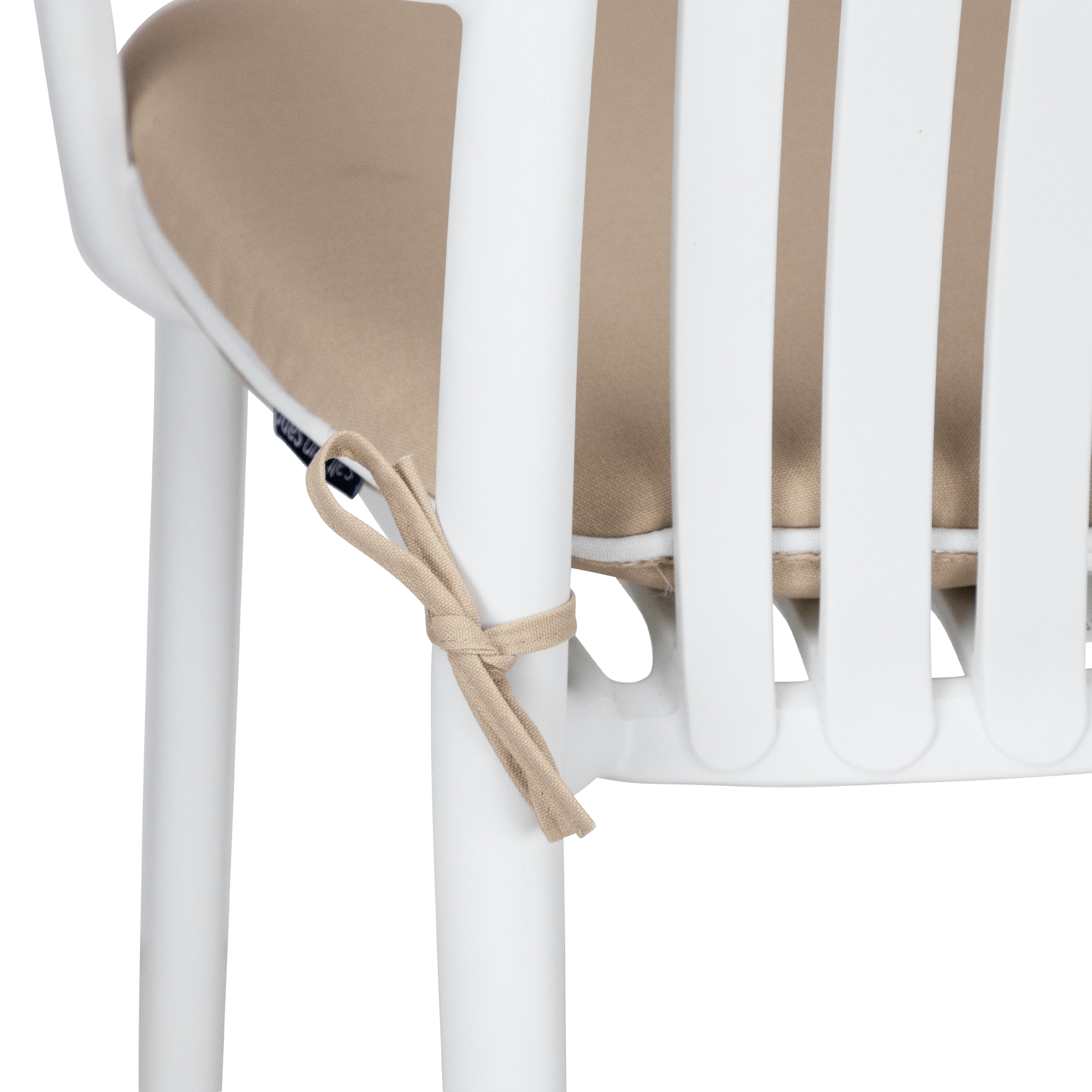 Tahiti Sandstone Rounded Outdoor Chair Pad - 40x42x5cm