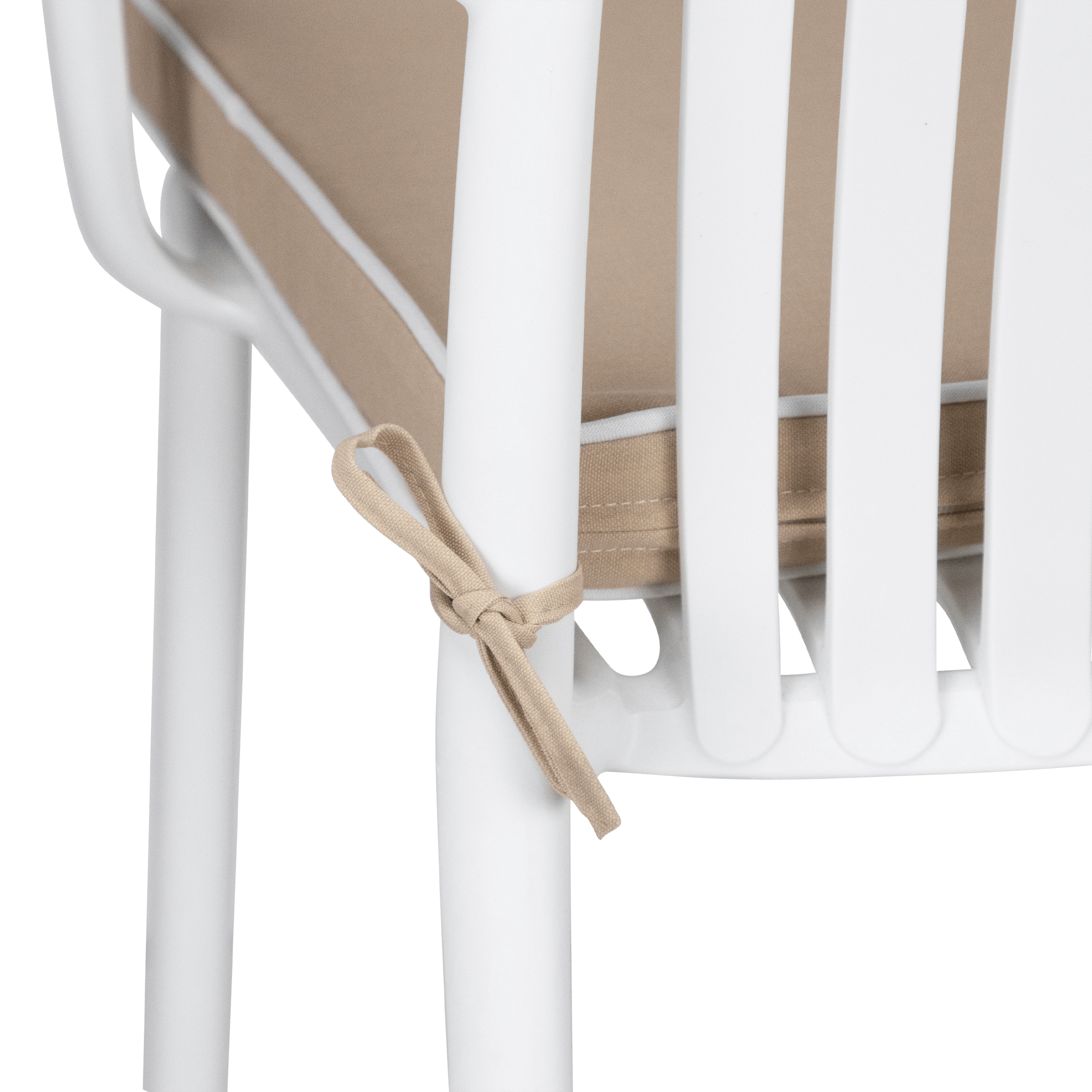 Tahiti Sandstone Square Outdoor Chair Pad - 43x43x4cm