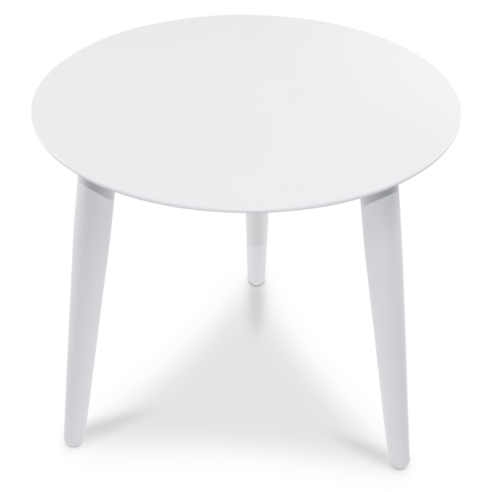 Santorini Large Side Table in Arctic White - The Furniture Shack