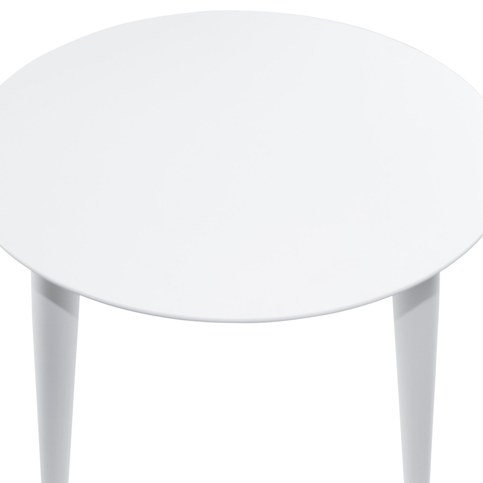 Santorini Large Side Table in Arctic White - The Furniture Shack