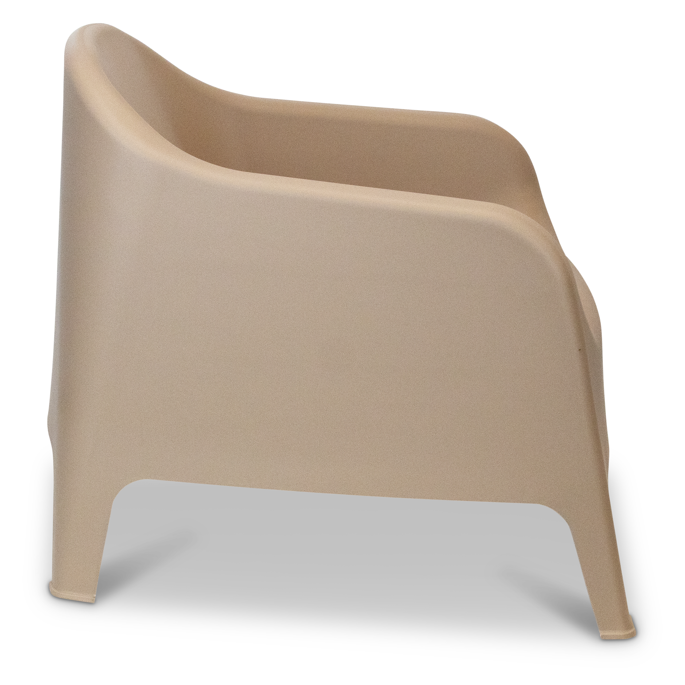 Haven UV Polypropylene Premium Tub Chair in Toffee