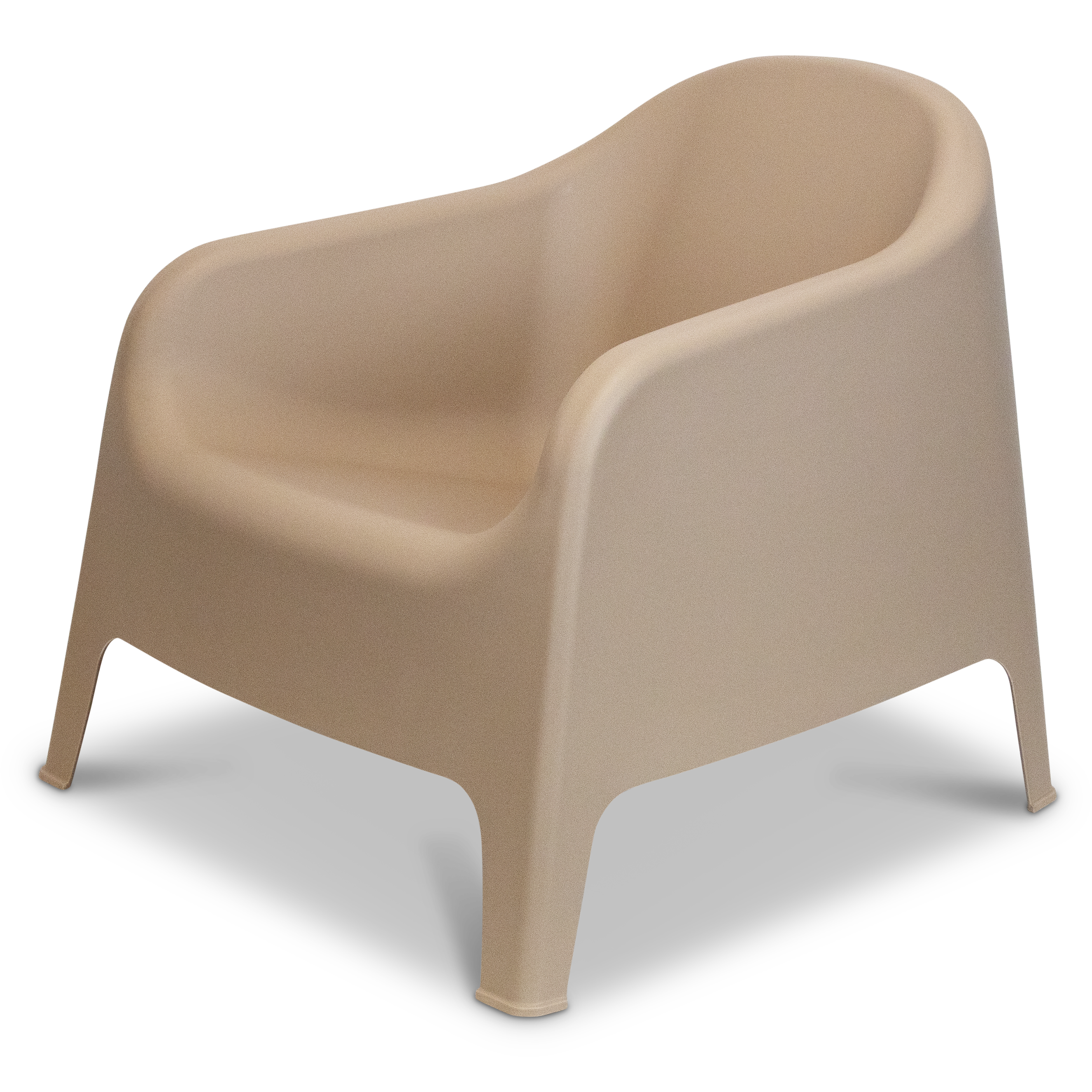 Haven Toffee Plastic Tub Chair Plastic Outdoor Chairs Brisbane The Furniture Shack