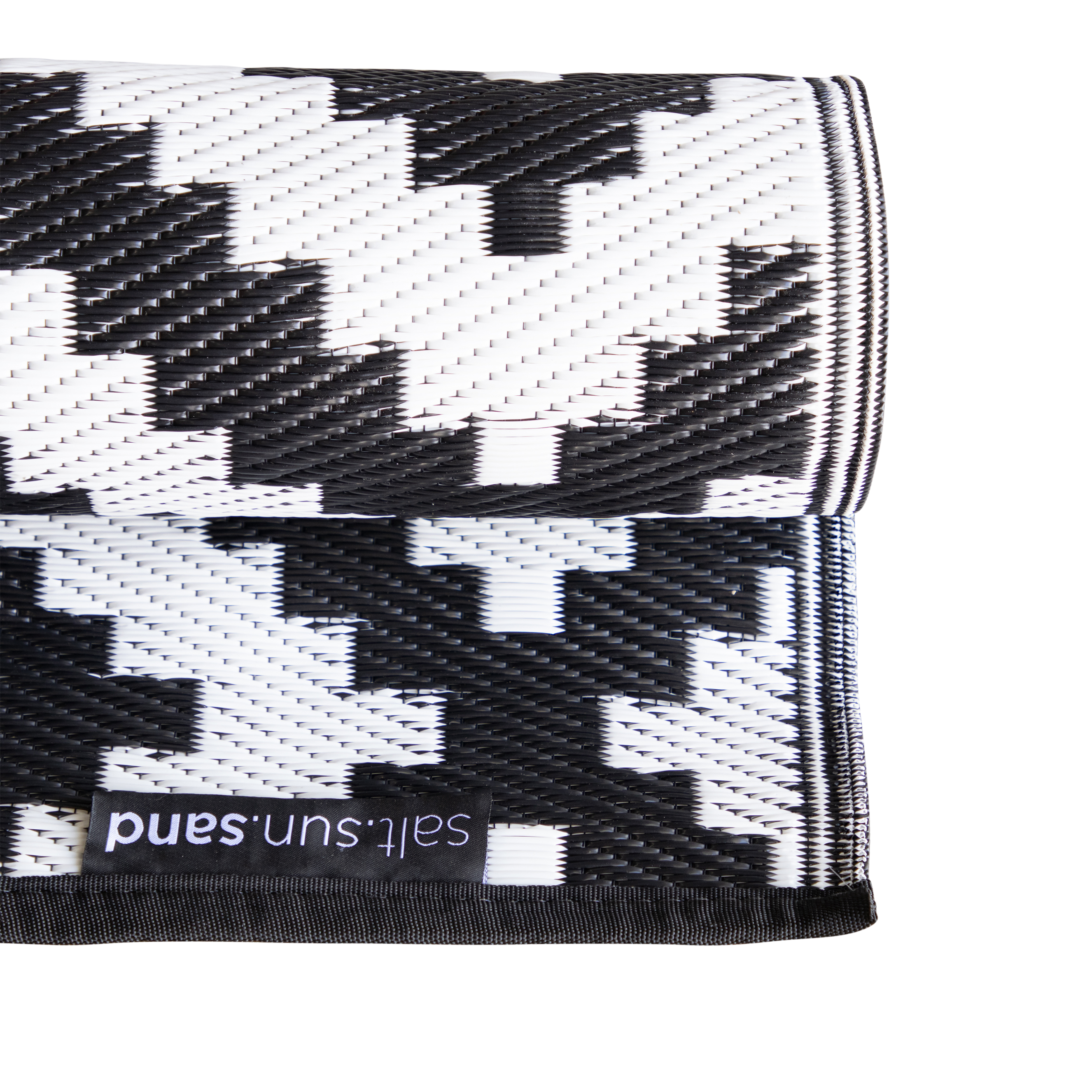 Urban Black and White Rug in PP - 180 x 270 cm