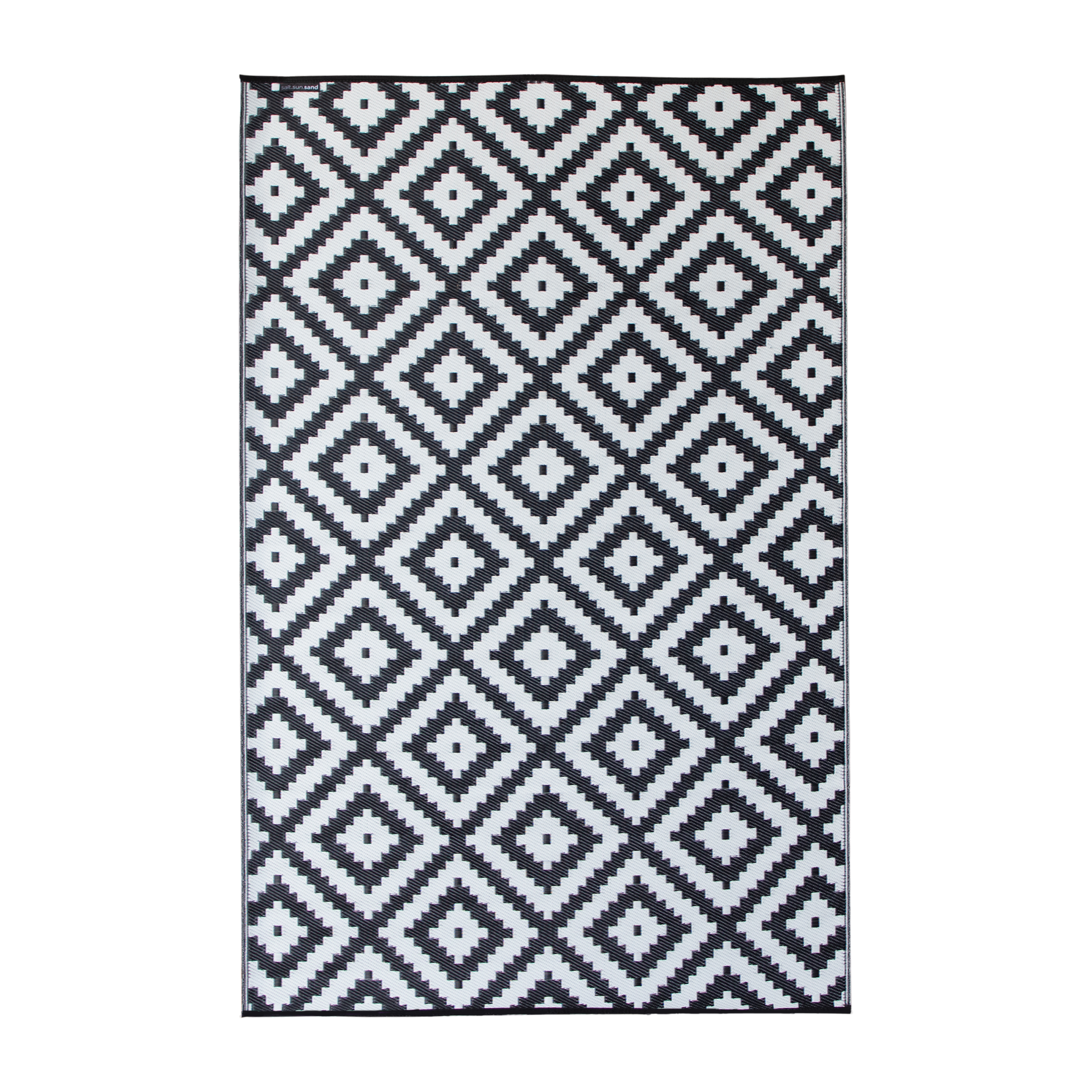 Urban Black and White Rug in PP - 180 x 270 cm