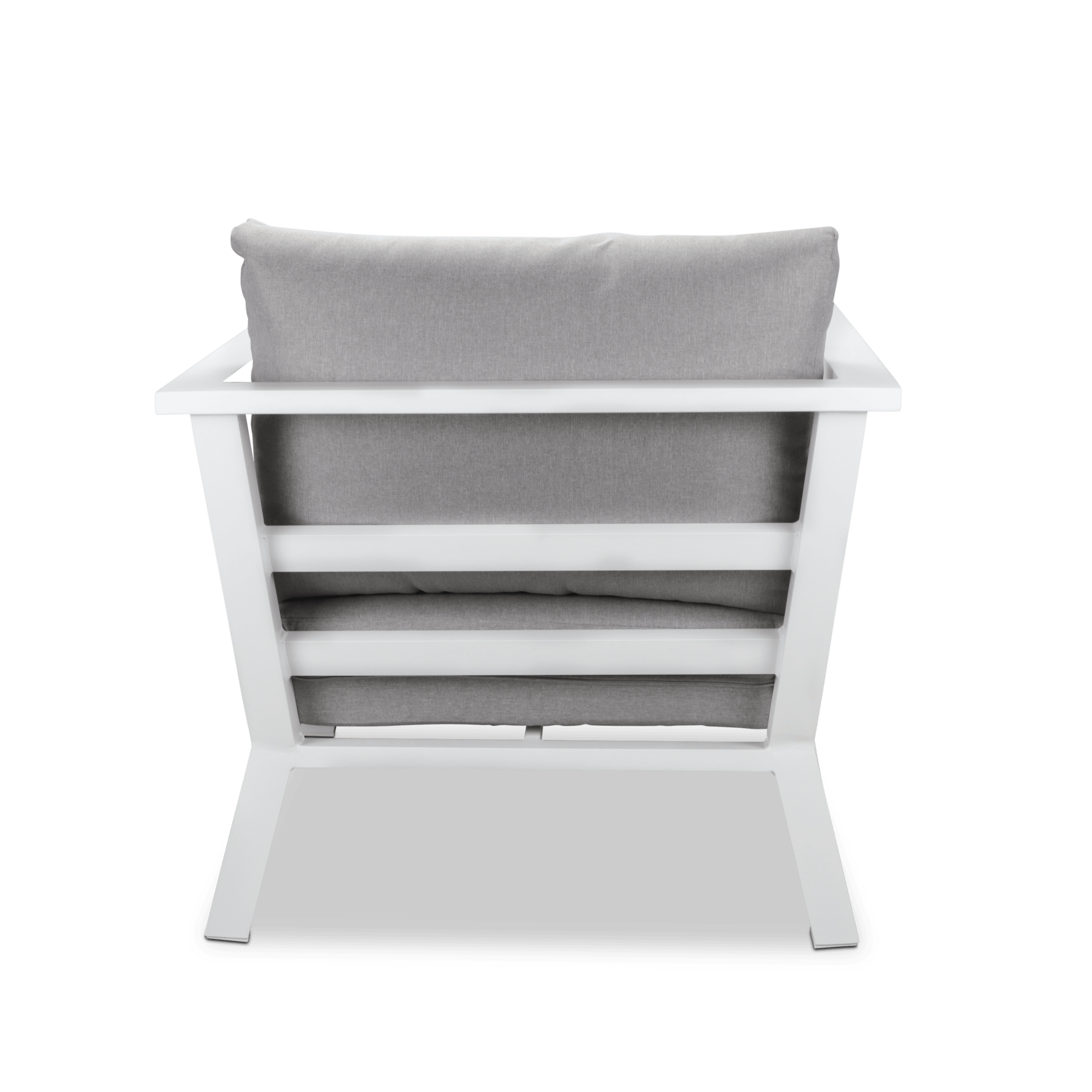 Aveiro & San Sebastian 3pc Occasional Set in Arctic White with Stone Olefin Cushions