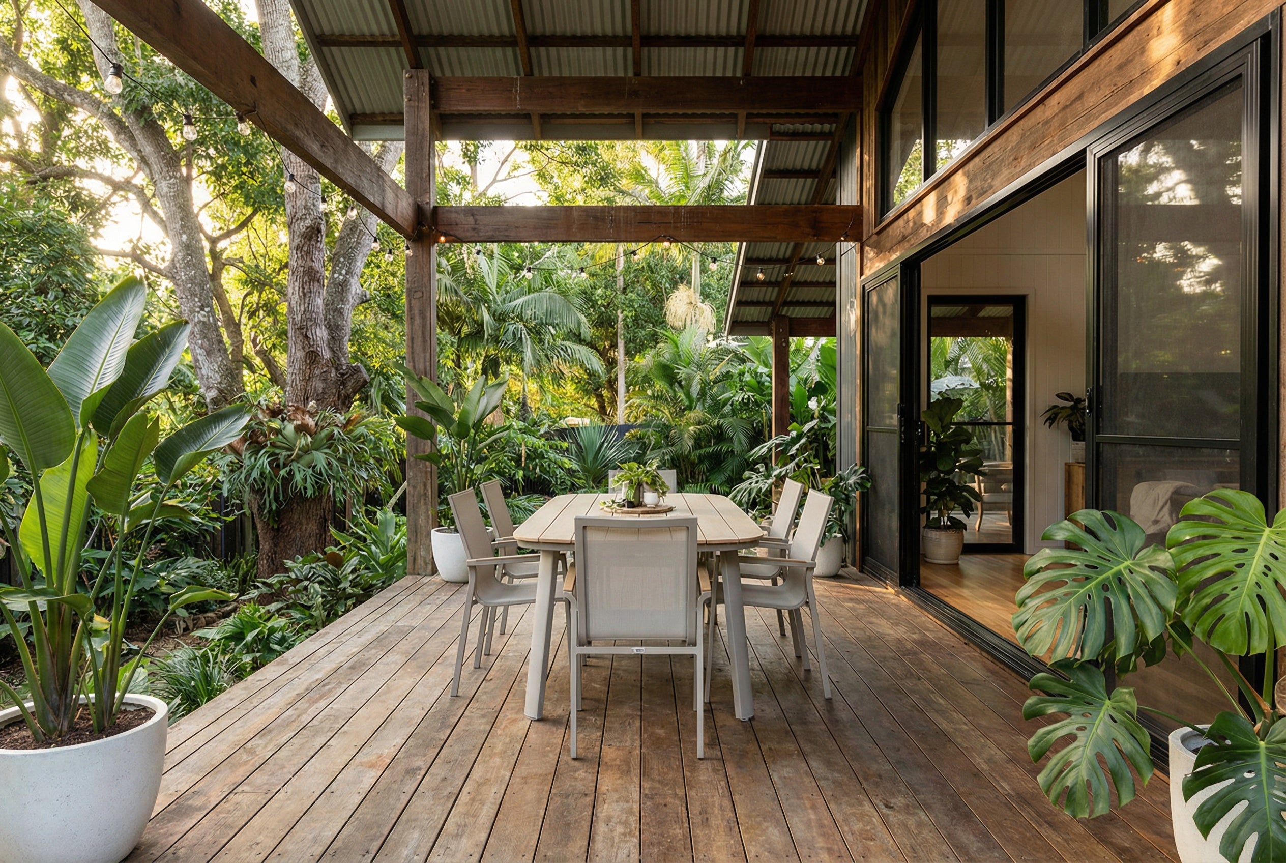 Providence Table Outdoor Dining Suite (Choose Chairs)