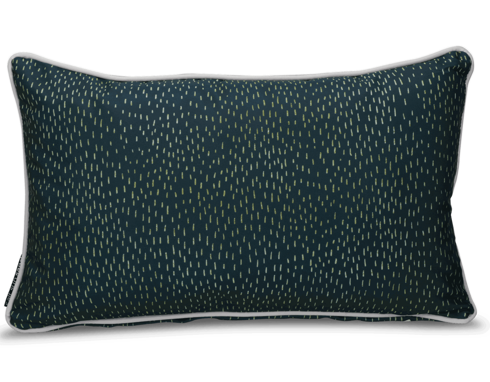 Bondi Tidewater Green - 30 x 48 cm Piped Outdoor Cushion - The Furniture Shack