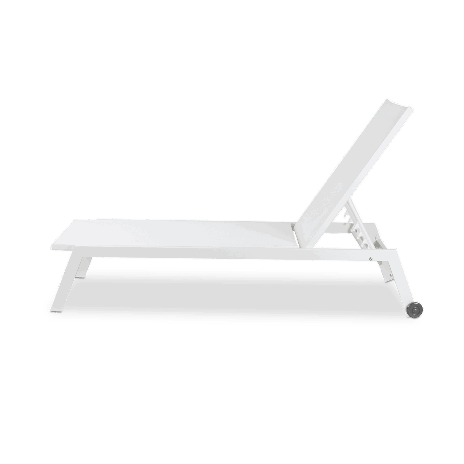 Morocco Outdoor Sunlounger in Arctic White - The Furniture Shack
