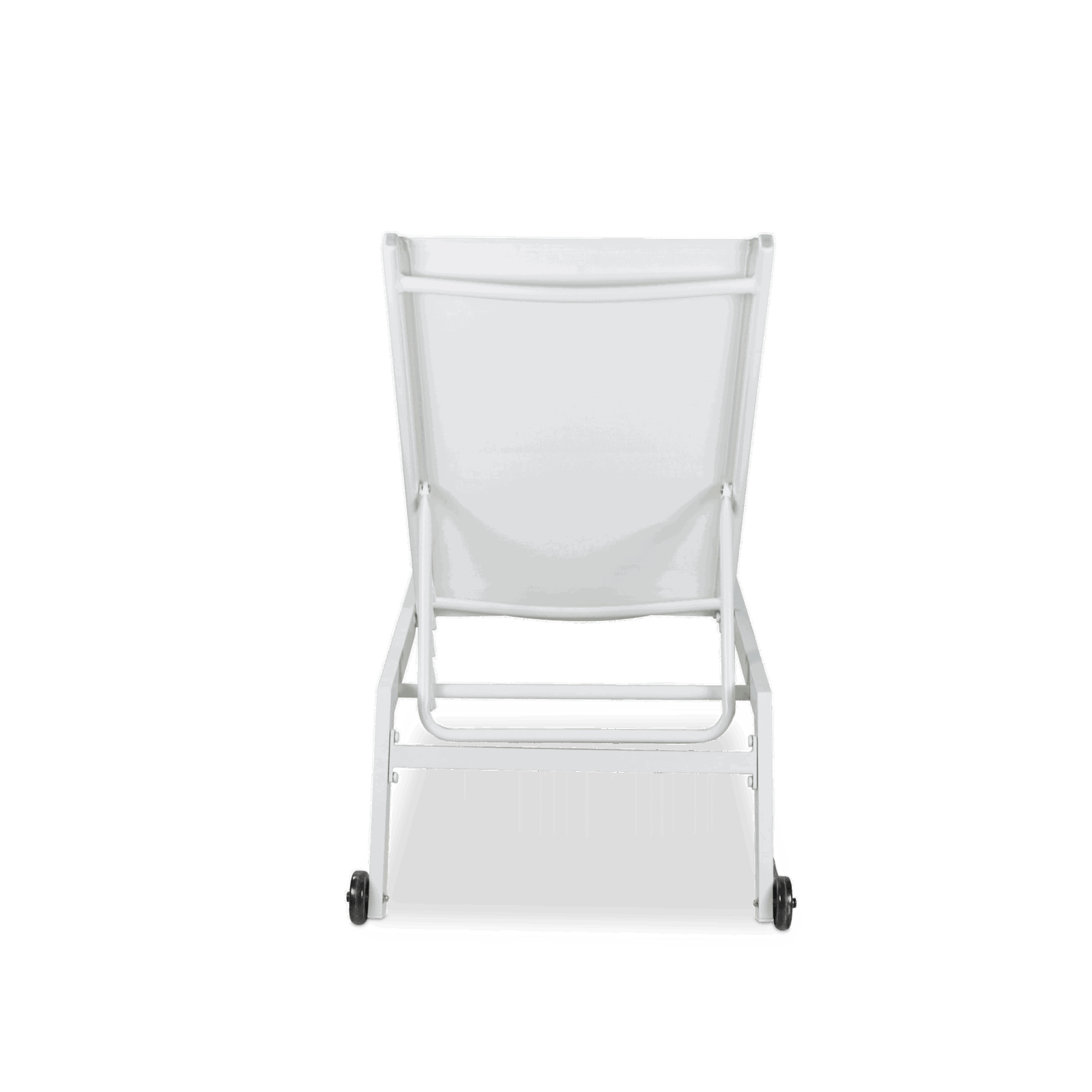 Morocco Outdoor Sunlounger in Arctic White - The Furniture Shack